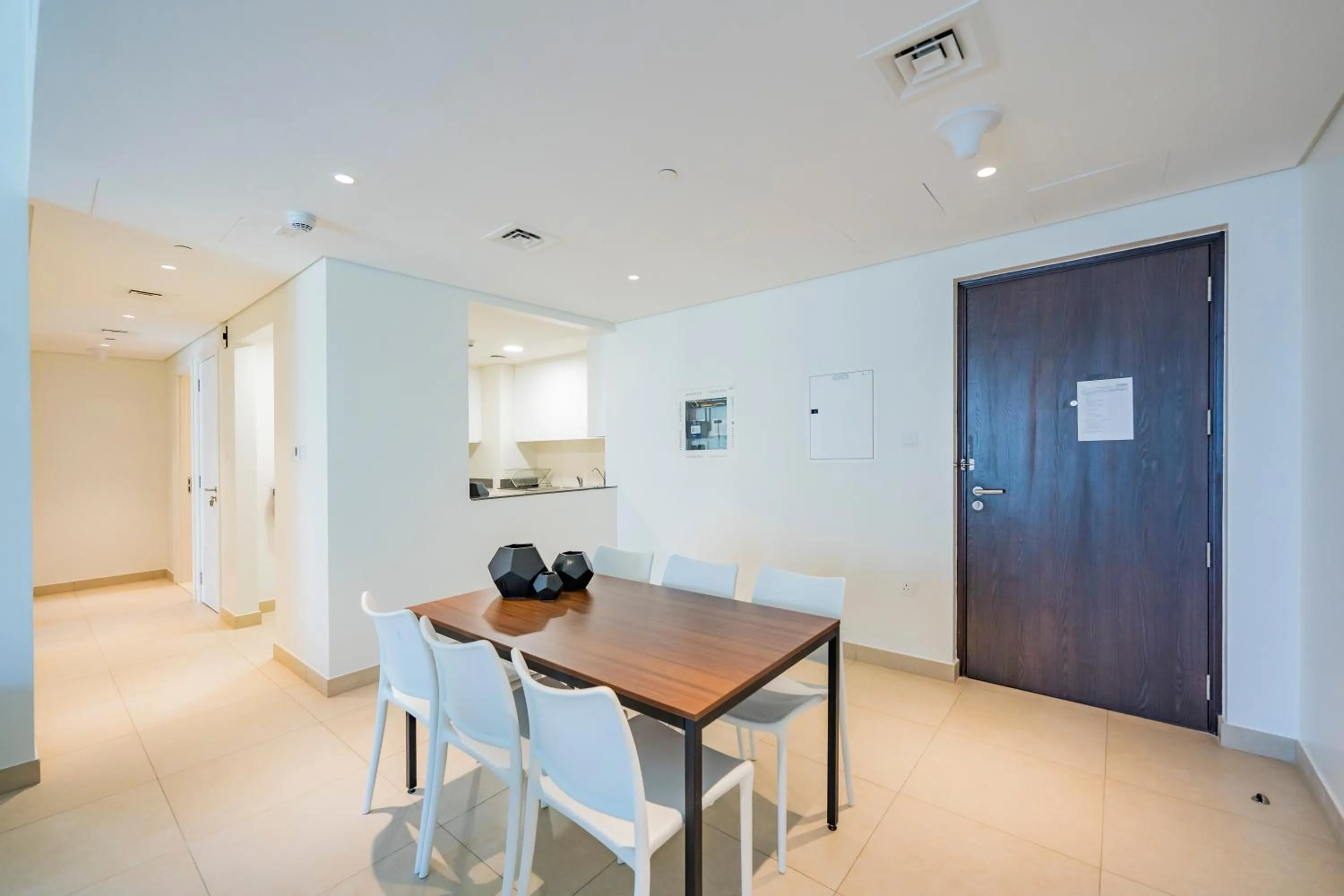 Dining area in Expo Village Serviced Apartments