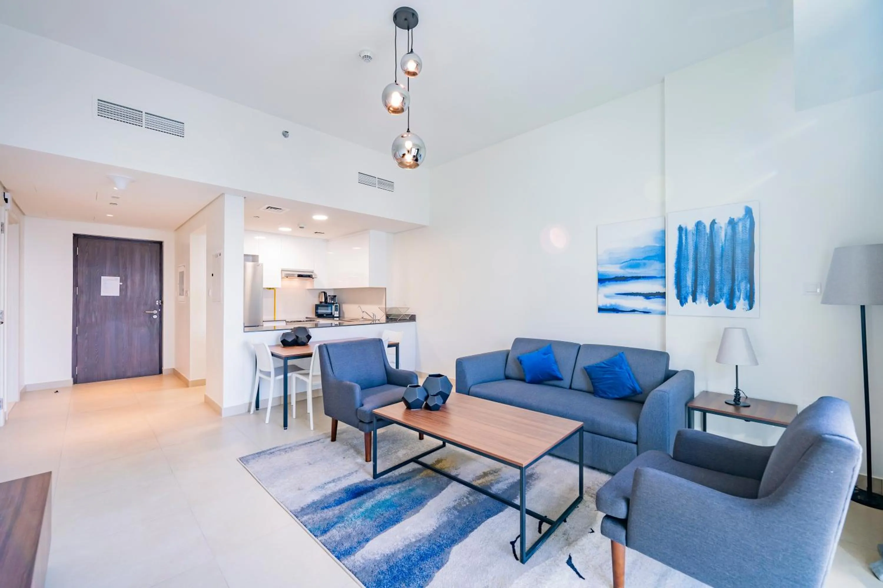 Living room in Expo Village Serviced Apartments