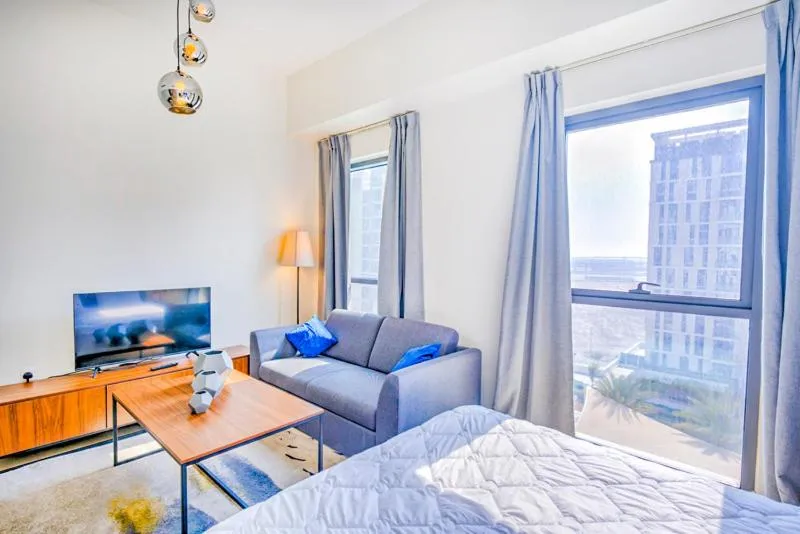 Bedroom, Bed in Expo Village Serviced Apartments