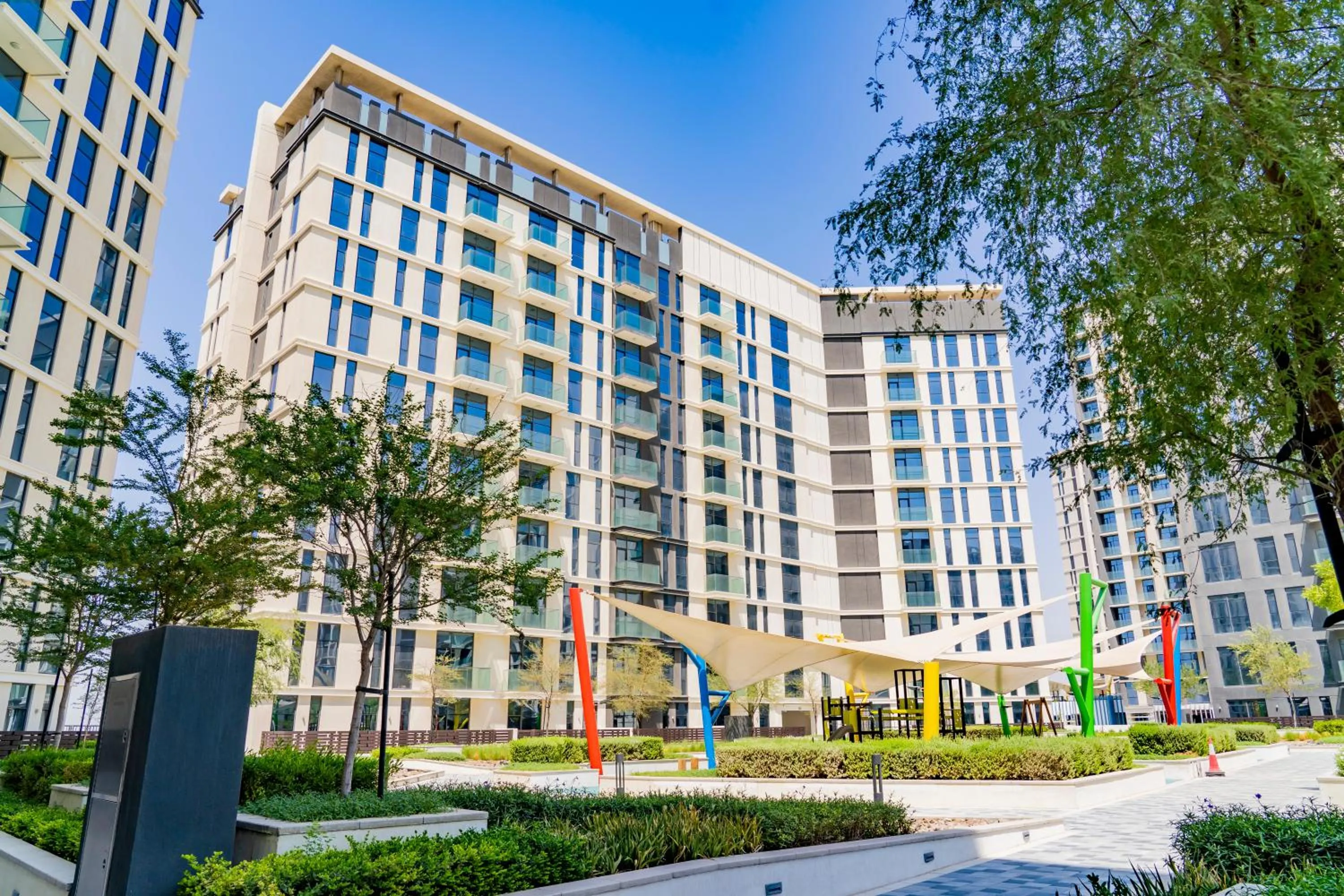 Children play ground in Expo Village Serviced Apartments