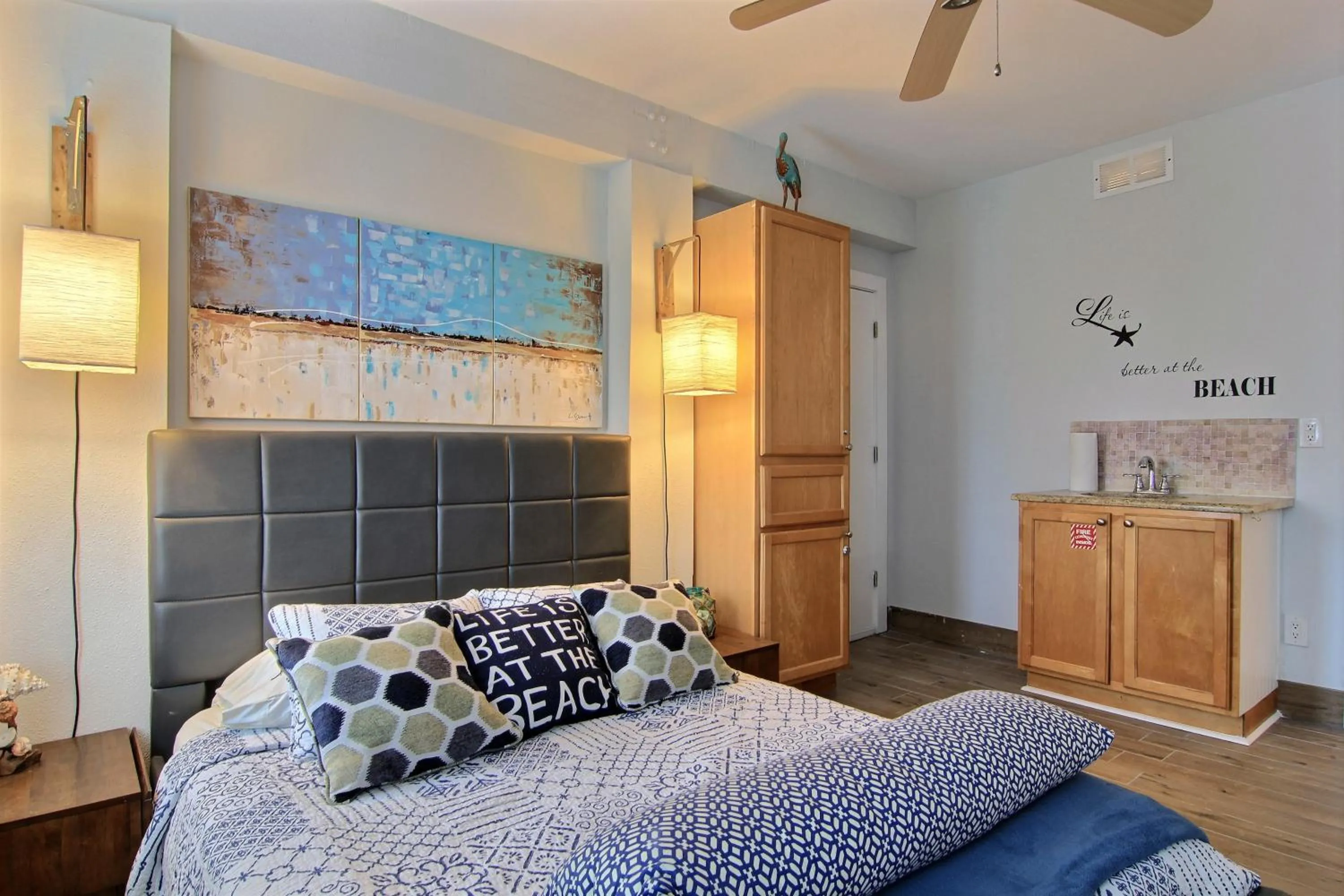 Property building, Bed in Sea View Villa