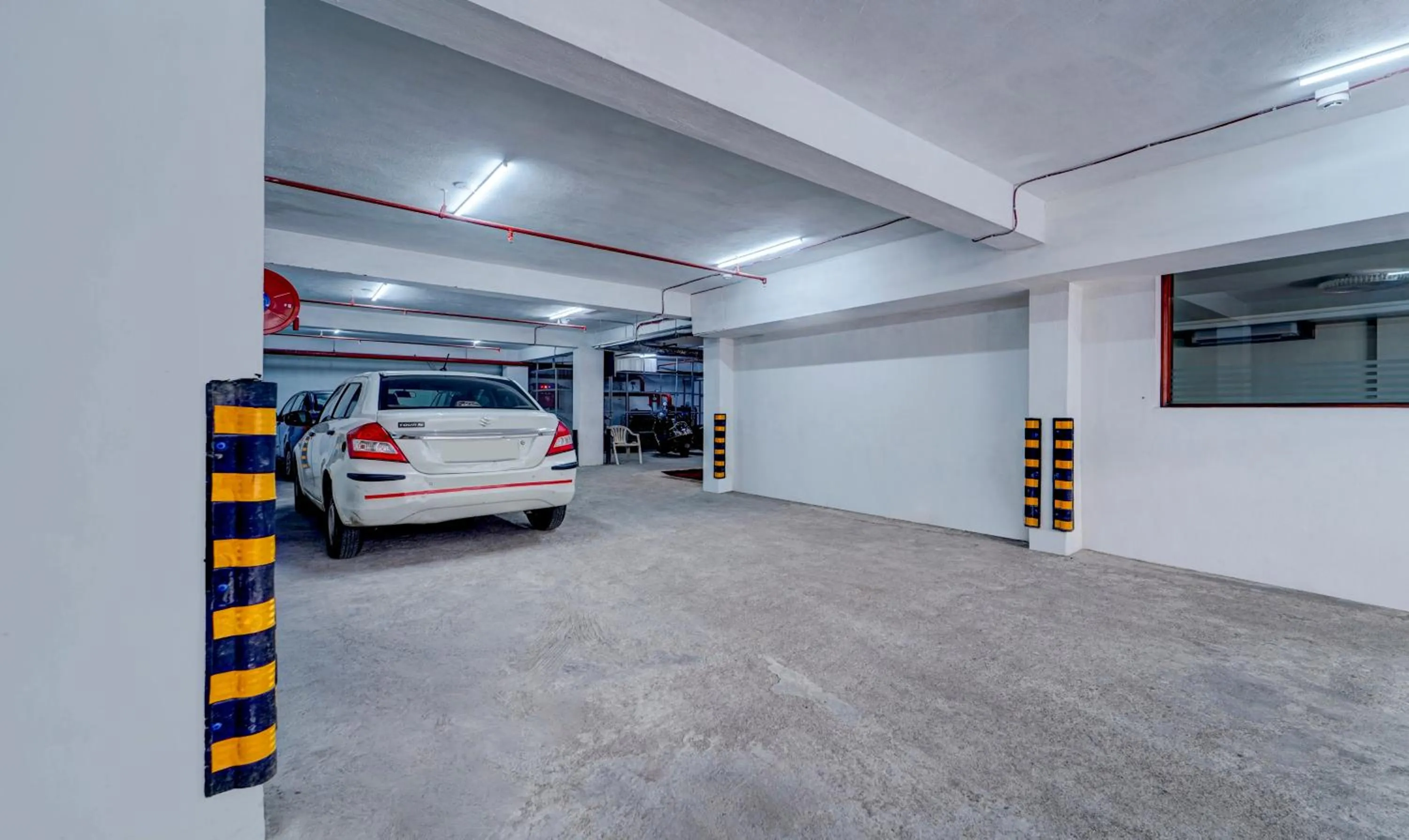 Parking in Treebo Aaravi Residency, 800 Mtrs From Promenade Beach