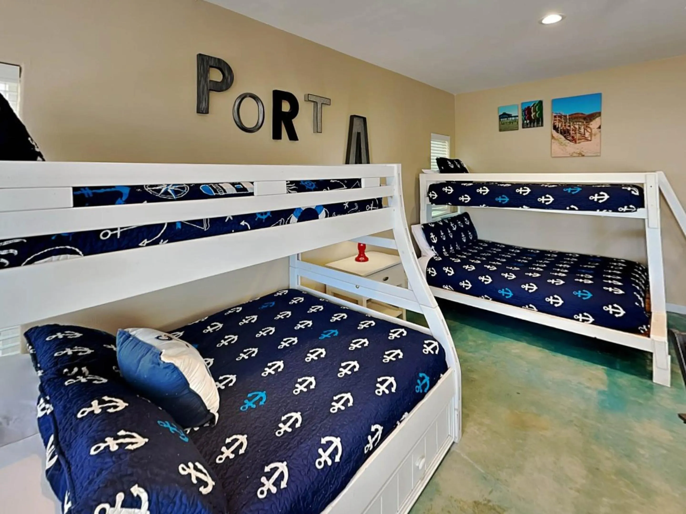 Property building, Bed in The Fire Escape