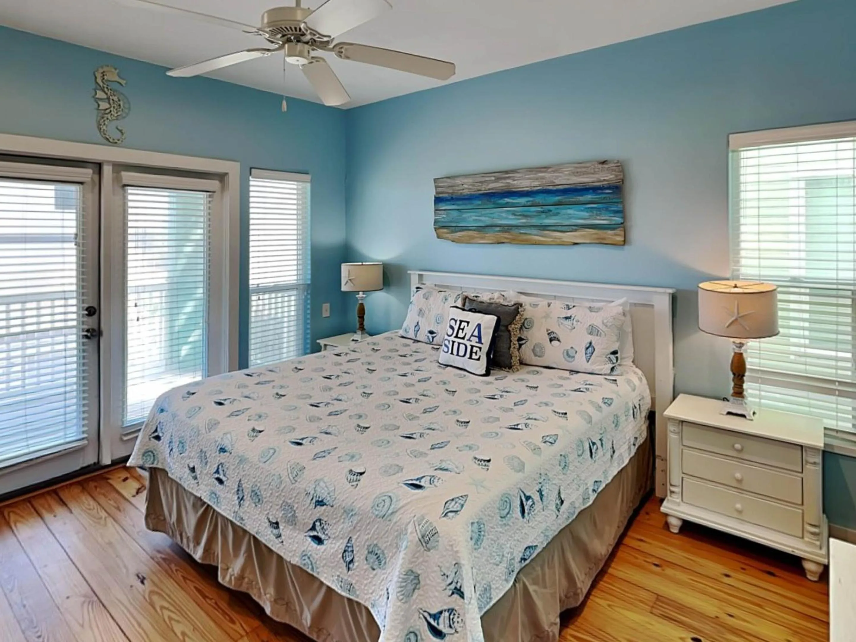 Property building, Bed in The Fire Escape