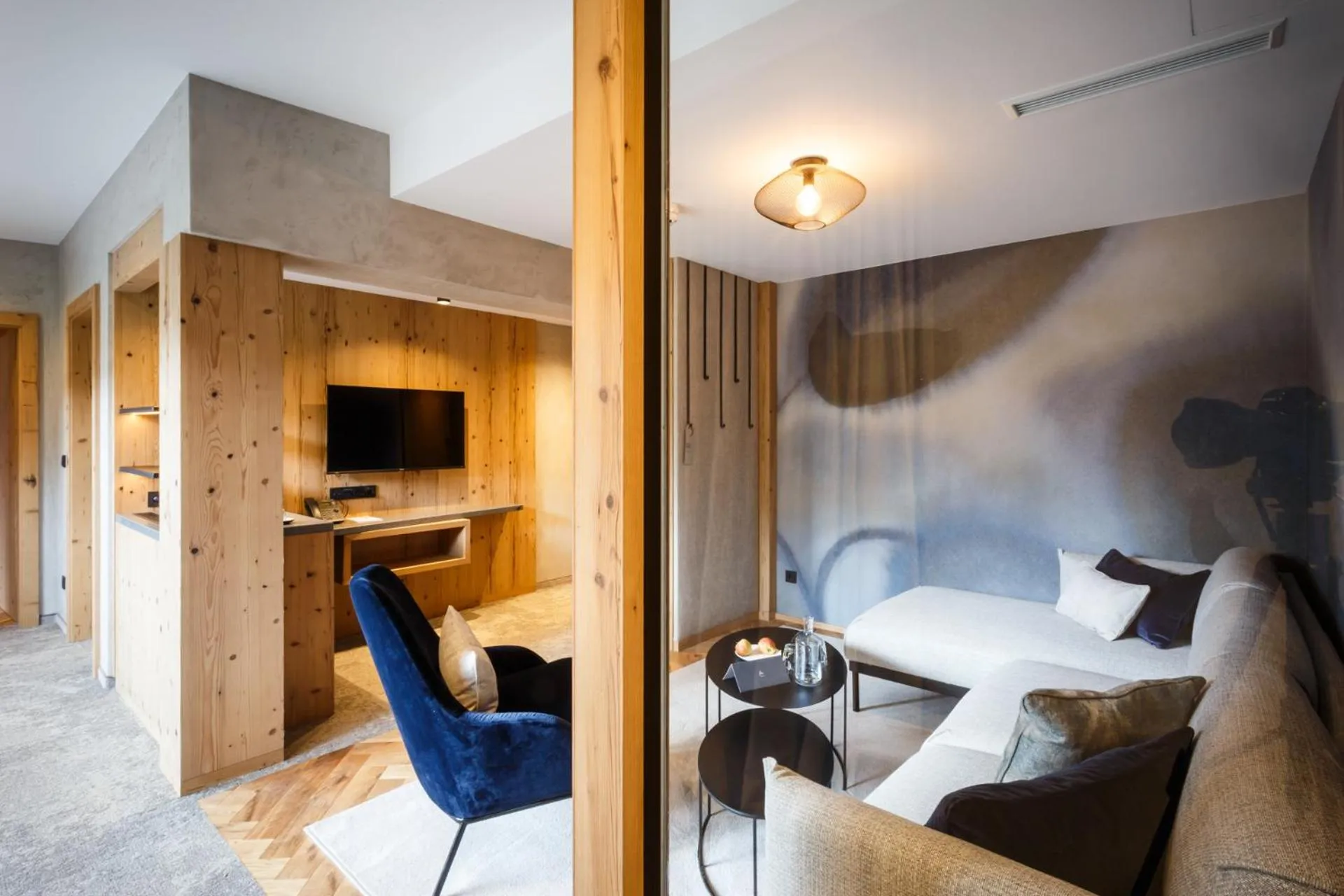 Seating area, Bed in NOVA Moments Boutique Hotel