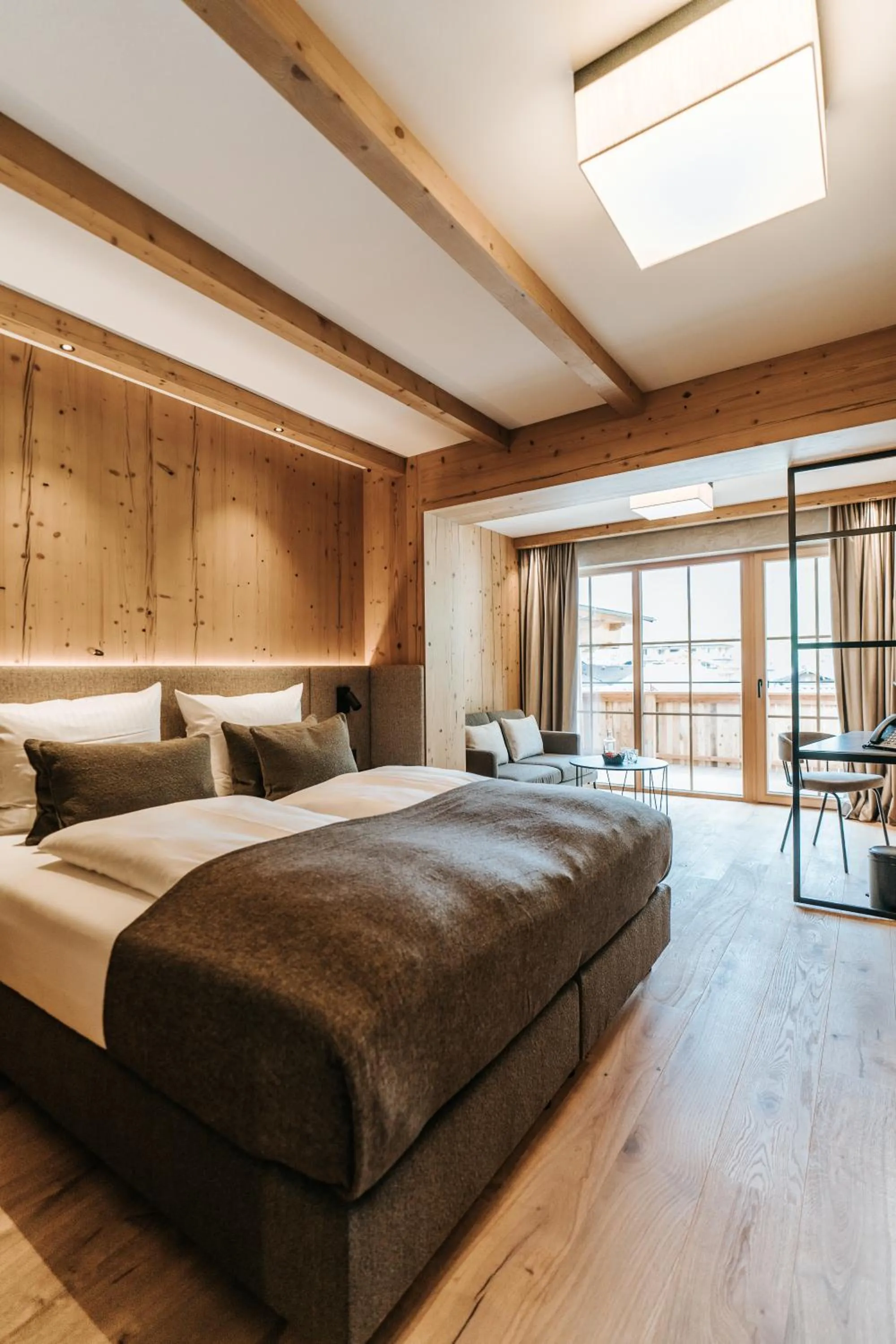 Bed in NOVA Moments Boutique Hotel