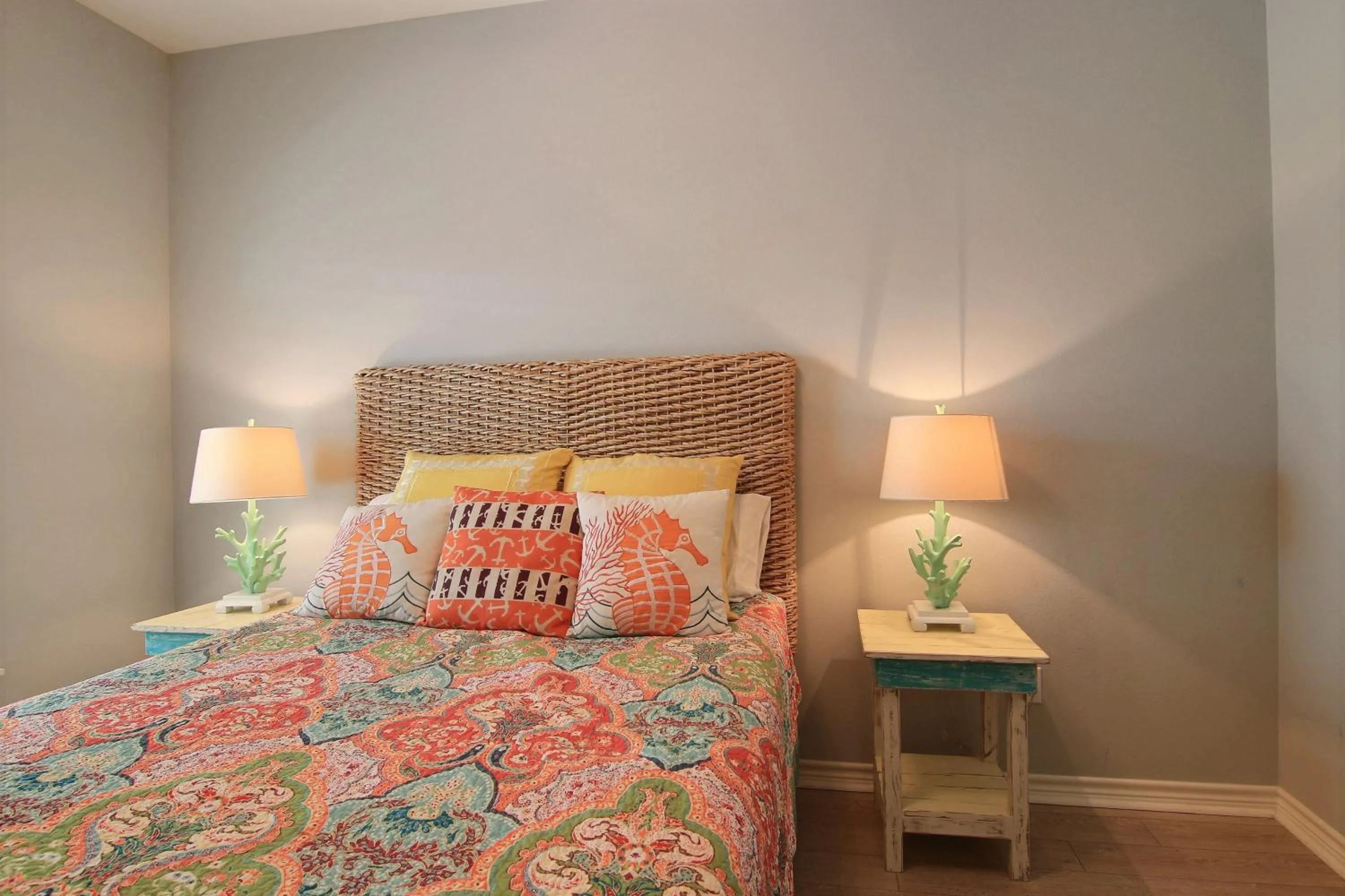 Property building, Bed in Family Tides Beach House