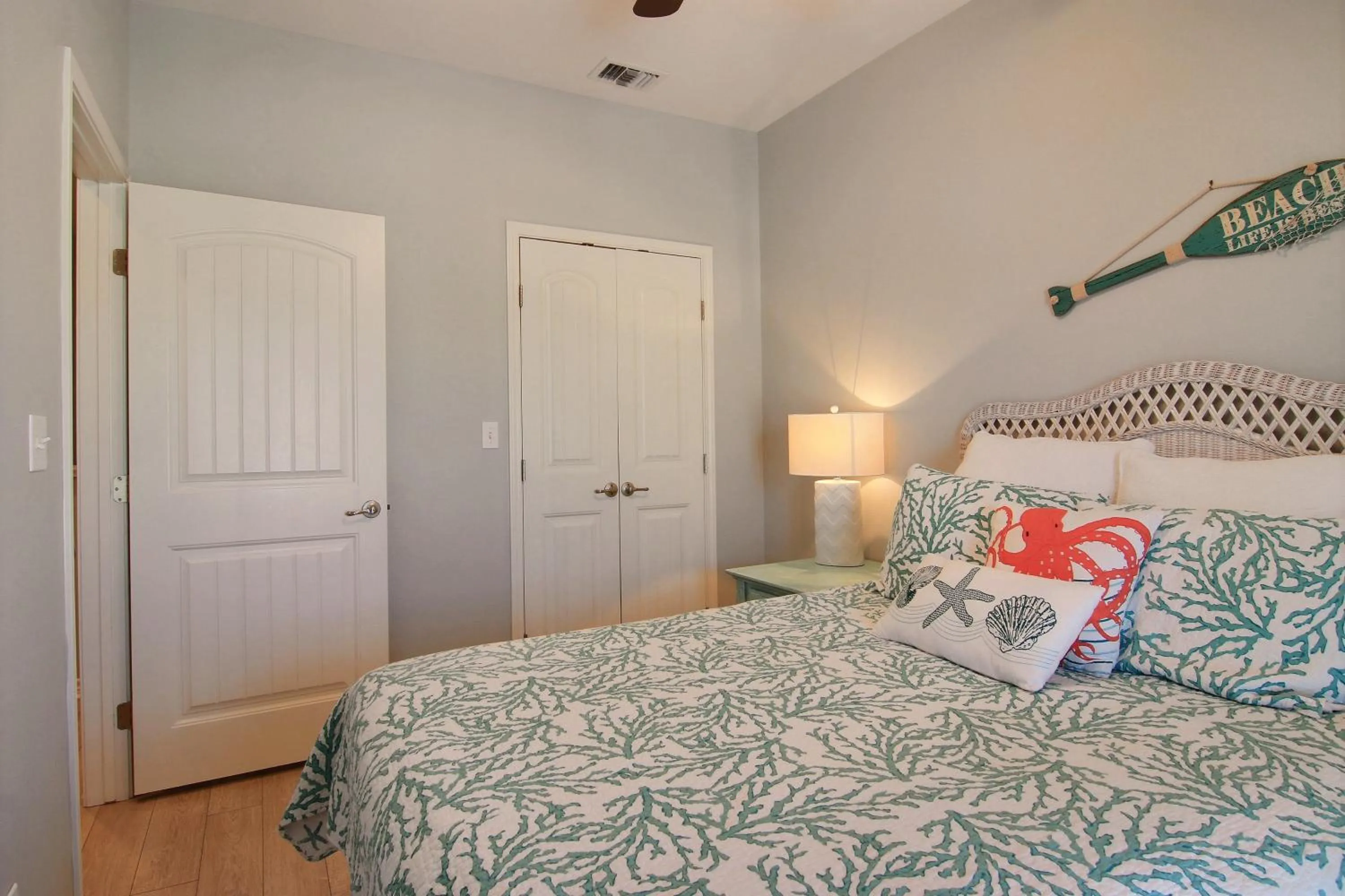 Property building, Bed in Family Tides Beach House