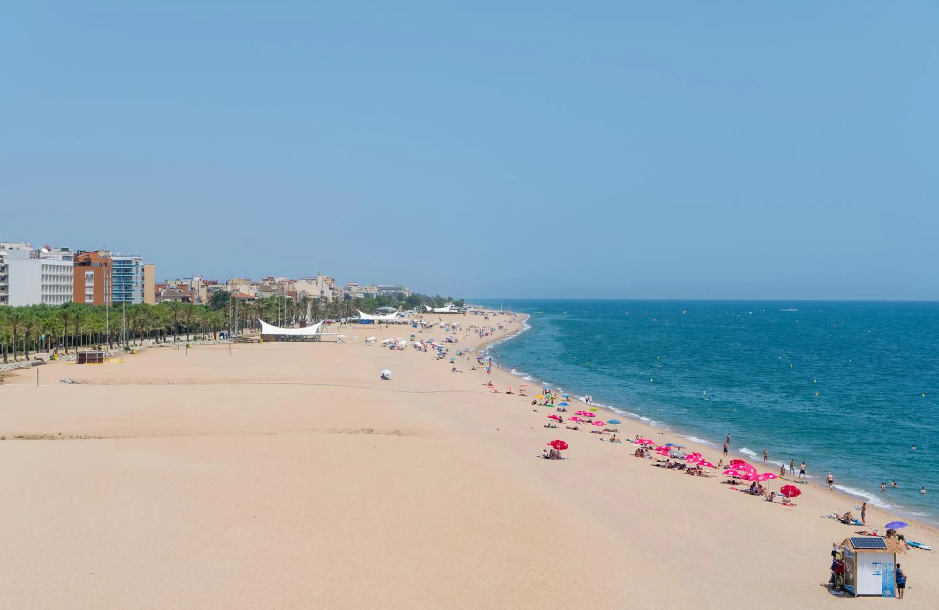 Beach in Medplaya Hotel Santa Monica