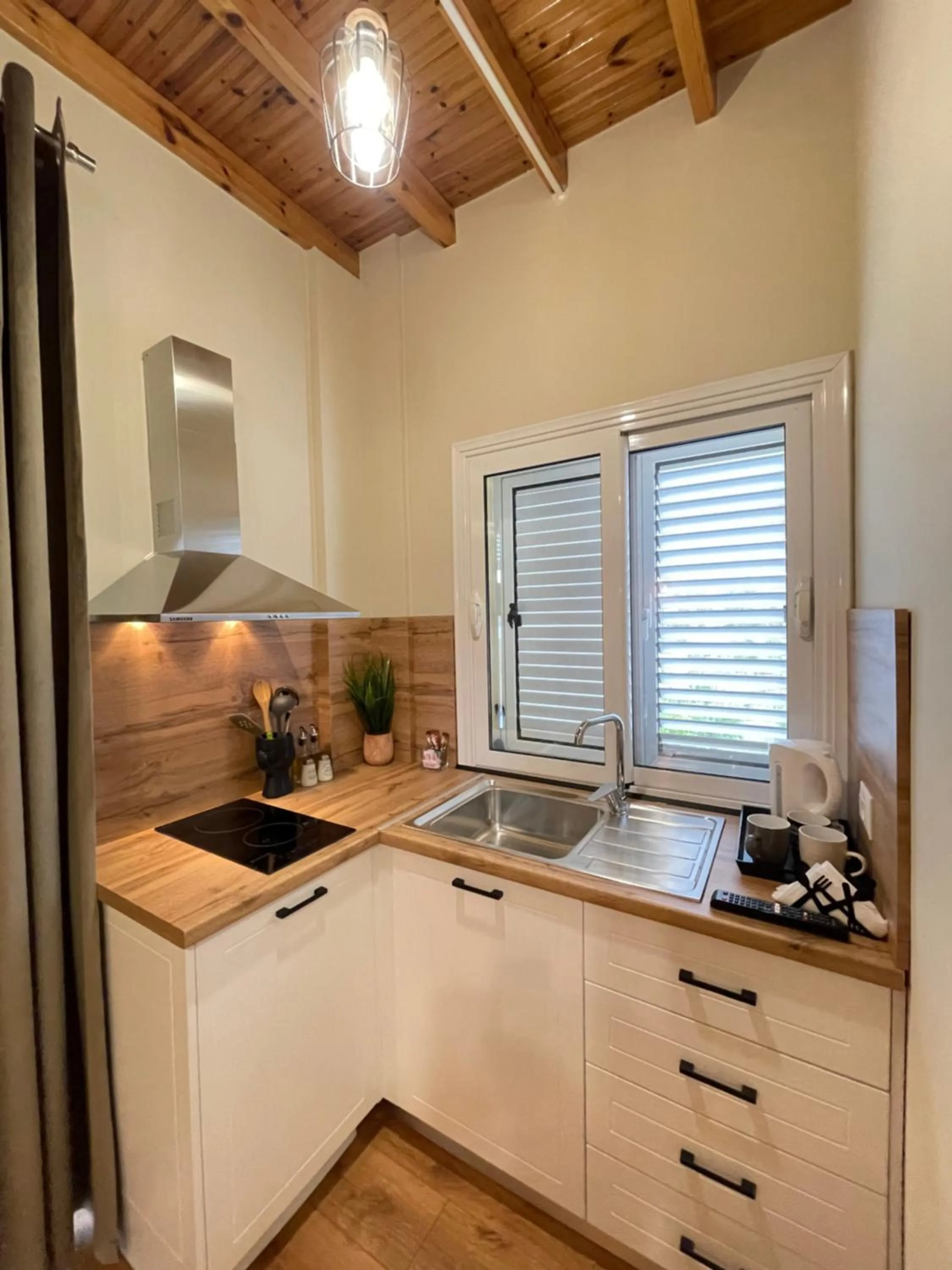 Kitchen or kitchenette in Vila Arial