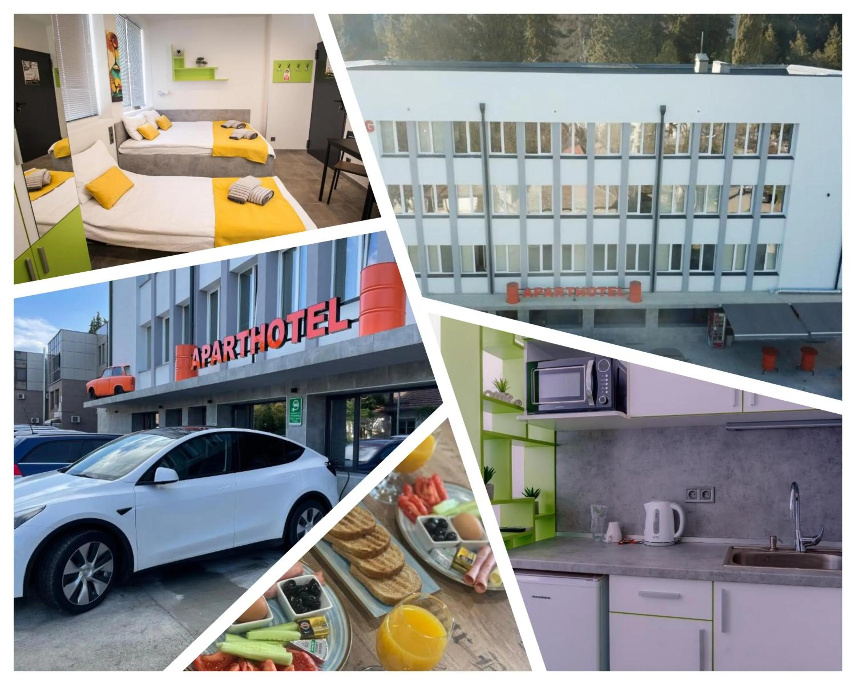 Property building in DORM BG pet-friendly Aparthotel