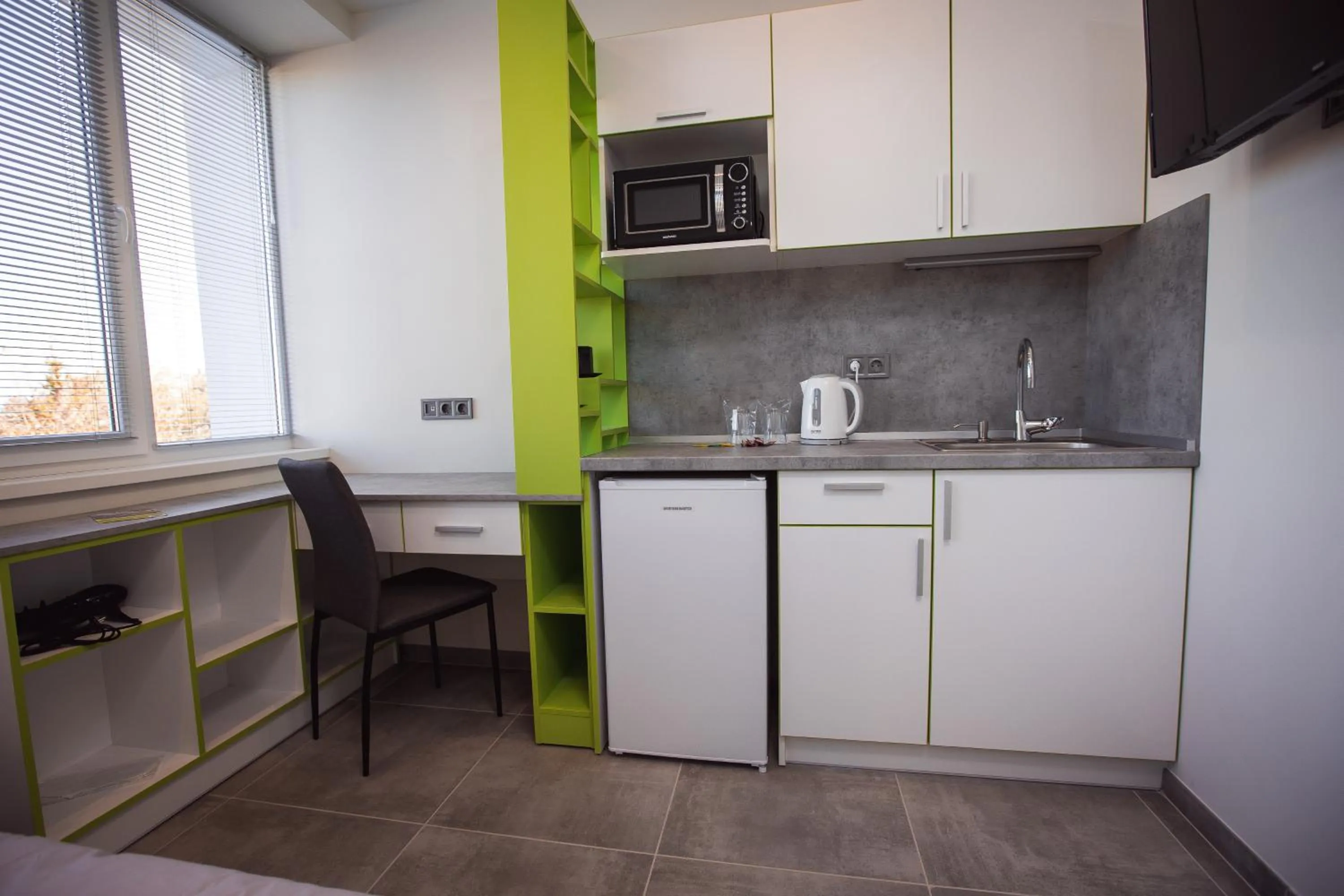 Coffee/tea facilities in DORM BG pet-friendly Aparthotel
