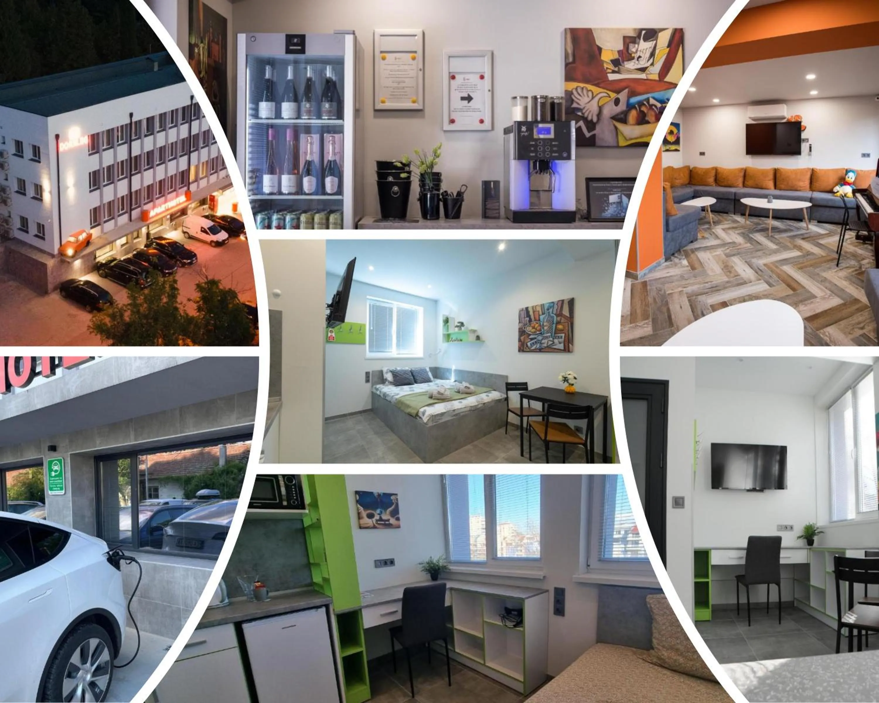 Property building in DORM BG pet-friendly Aparthotel