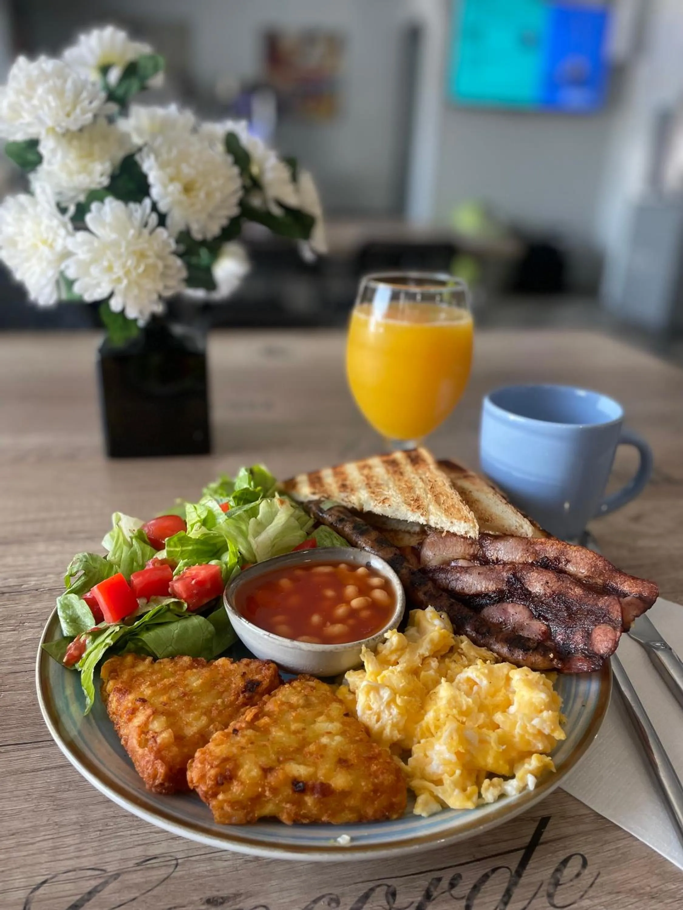 Food close-up in DORM BG pet-friendly Aparthotel