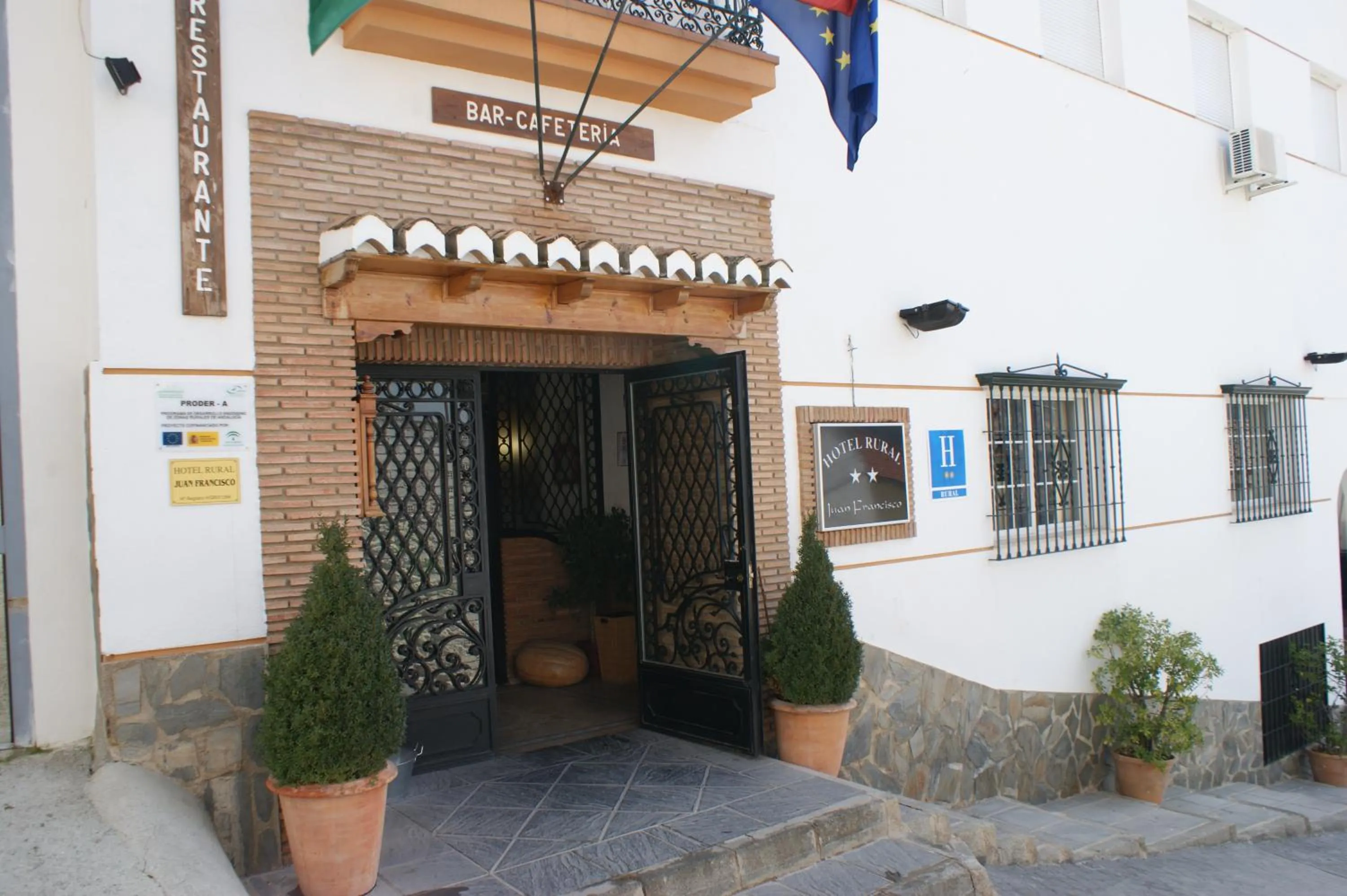 Facade/entrance in Hotel Juan Francisco