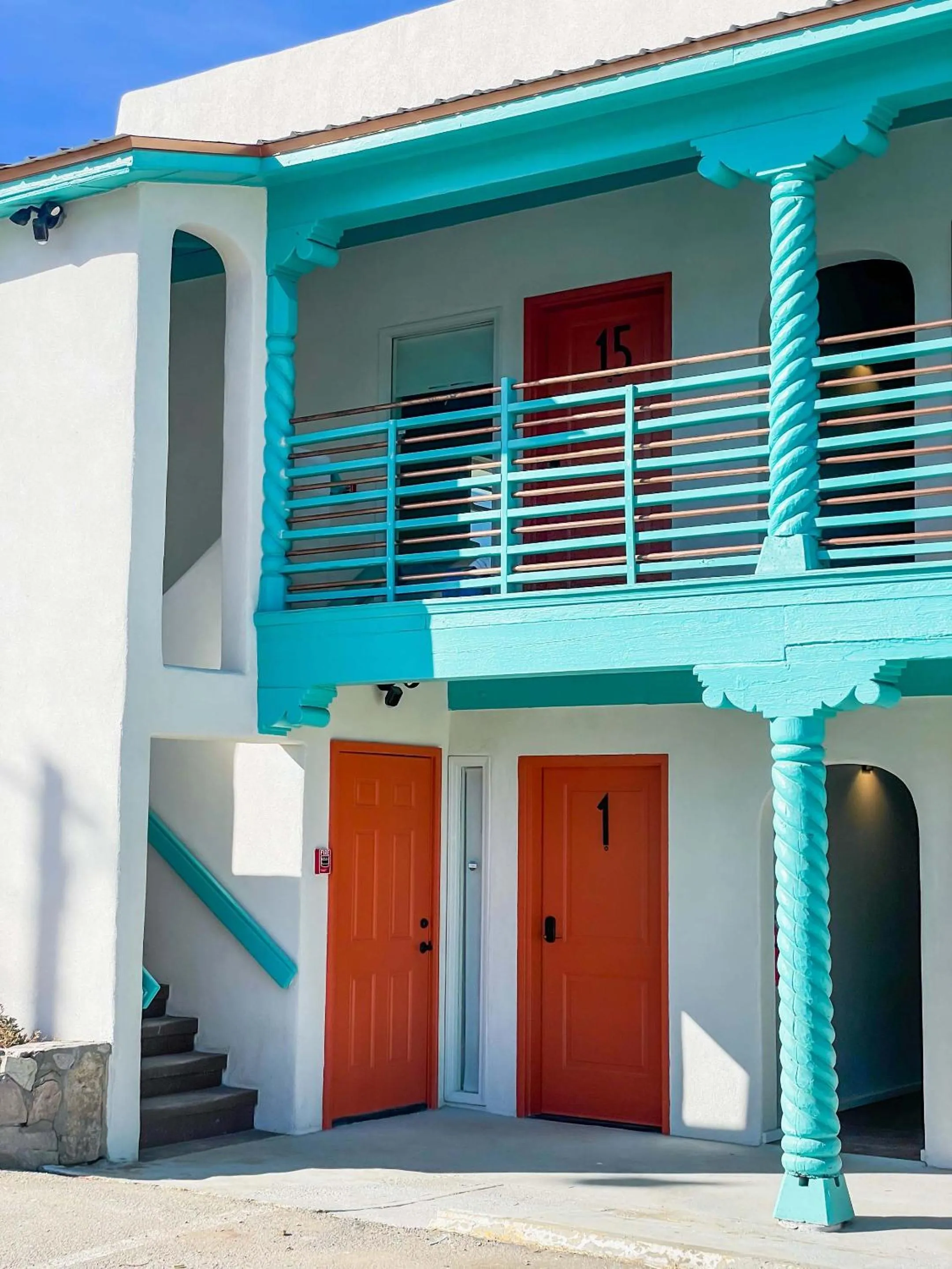 Property building in Taos Motor Lodge