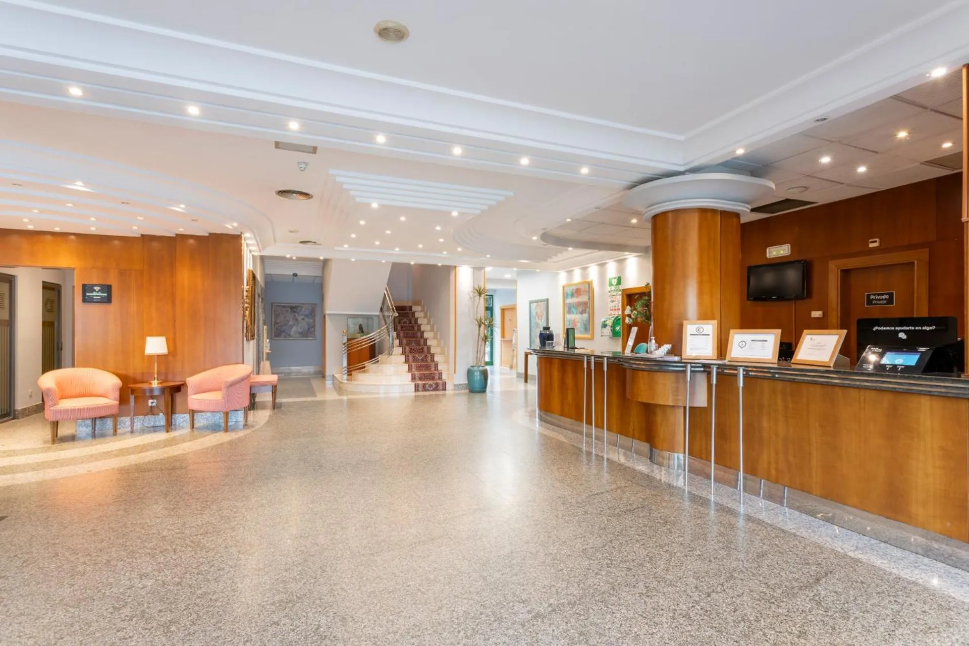 Lobby or reception in Hotel Alda Río Tormes