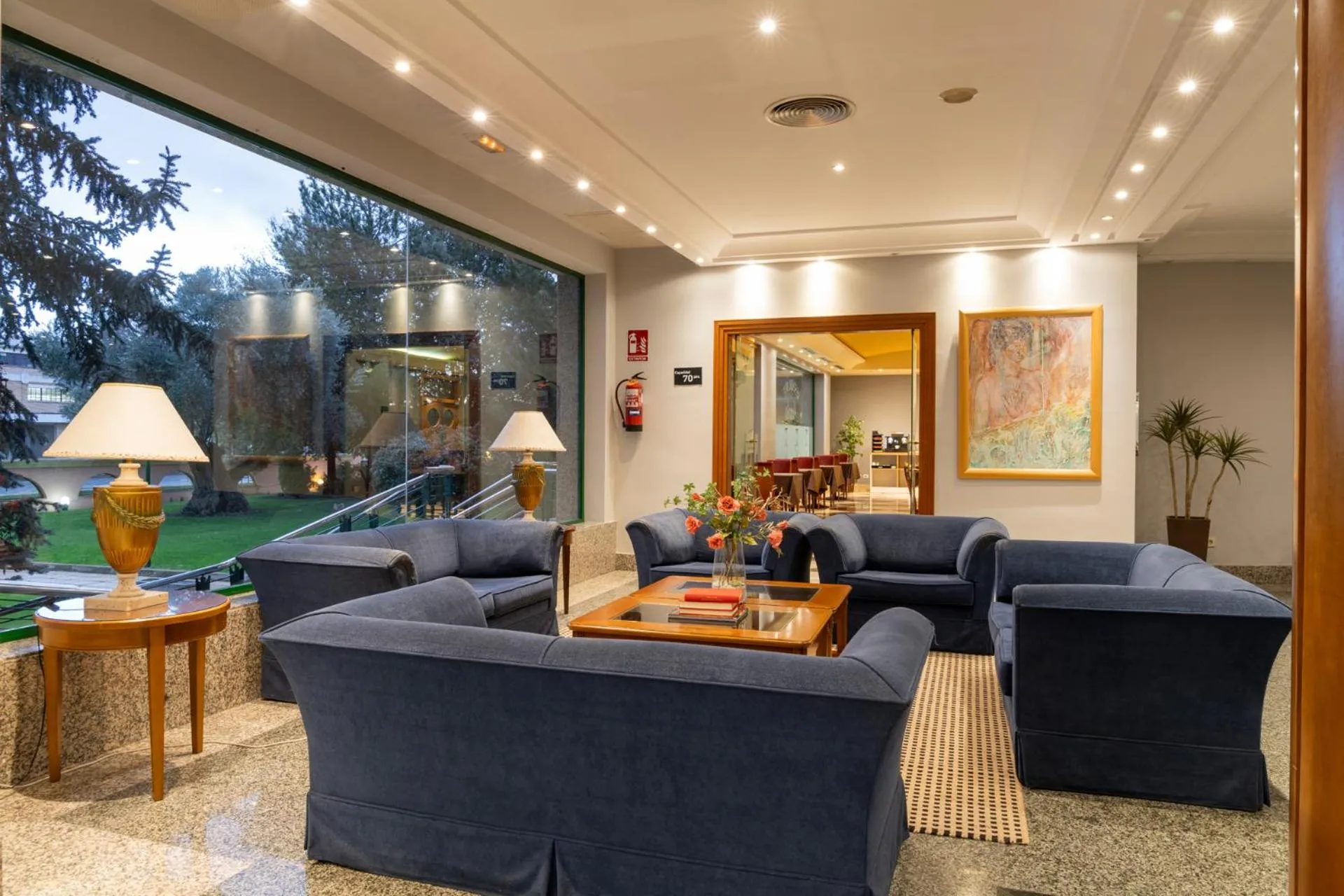 Living room in Hotel Alda Río Tormes