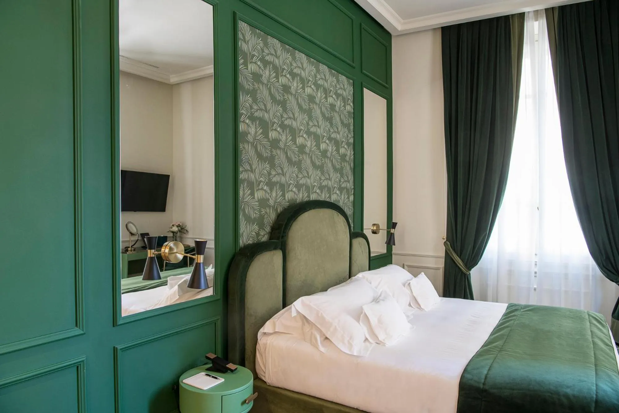 Bed in Hotel La Gemma