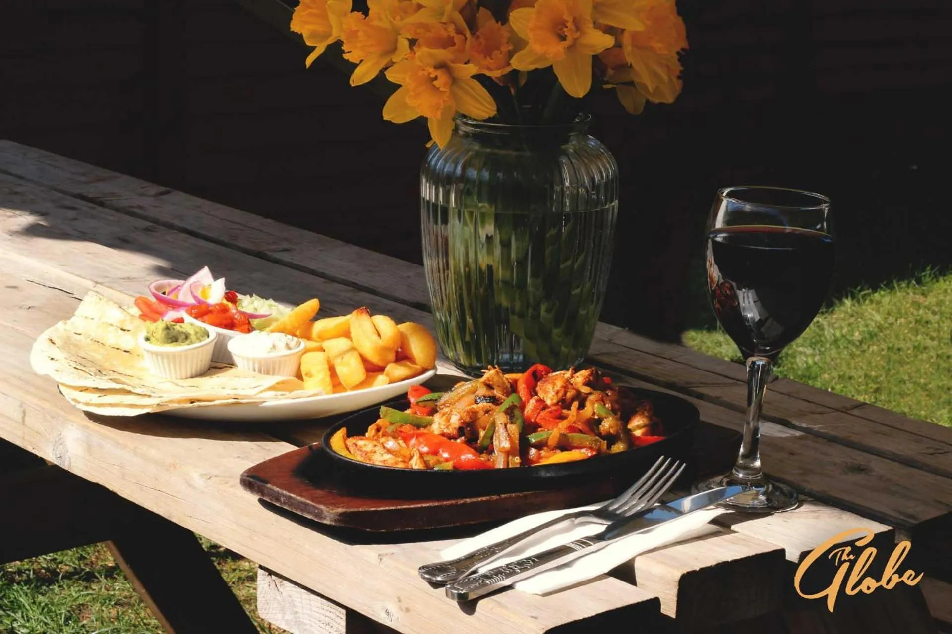 Food and drinks in The Globe Inn