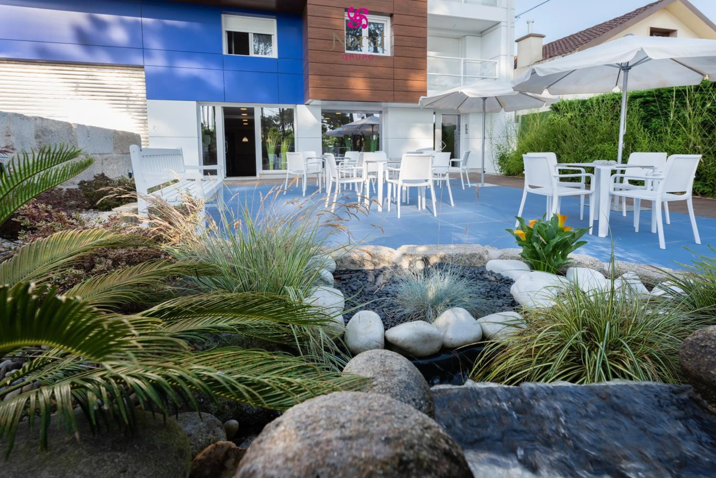 Garden in Nuevo Norat Sanxenxo