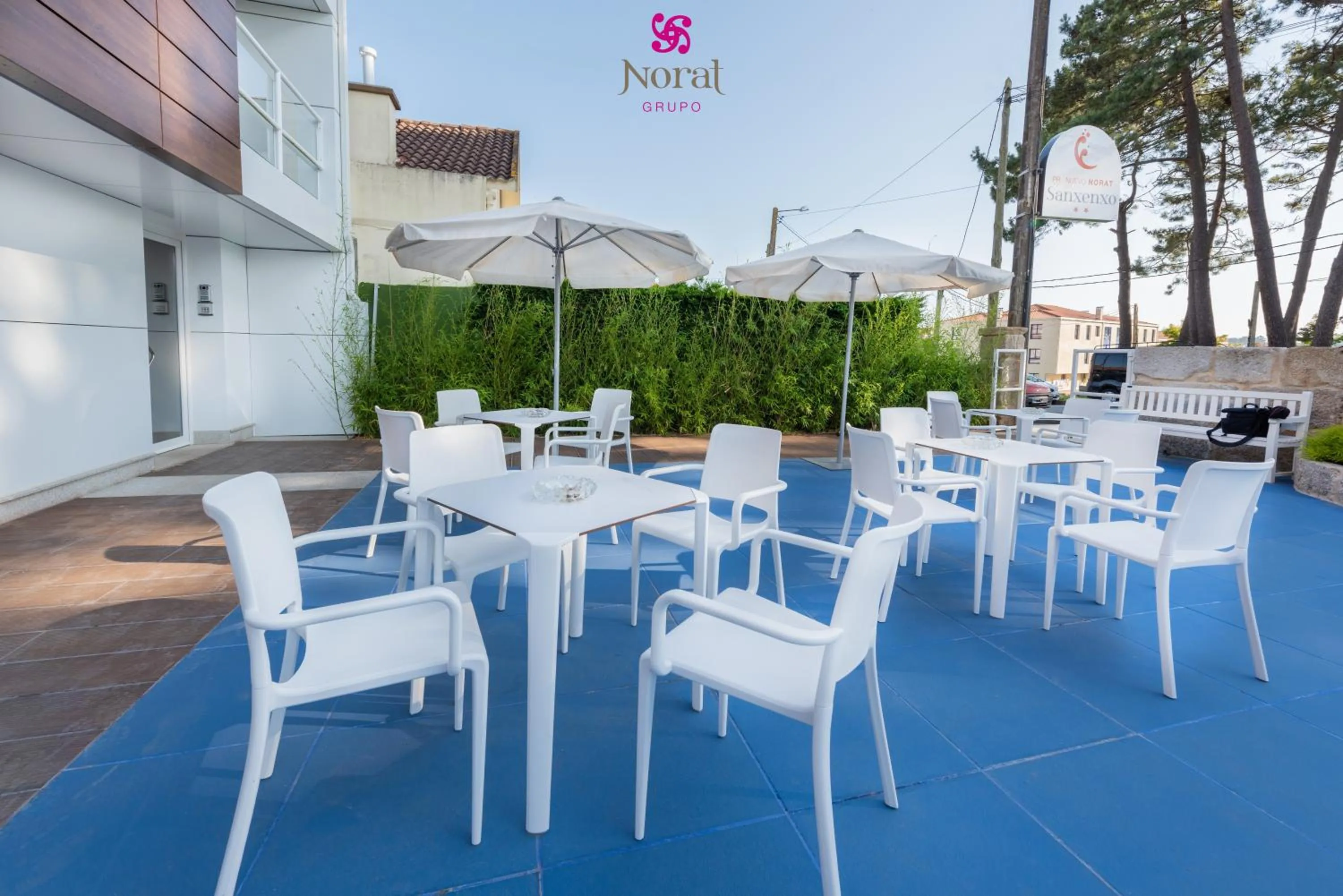 Facade/entrance in Nuevo Norat Sanxenxo
