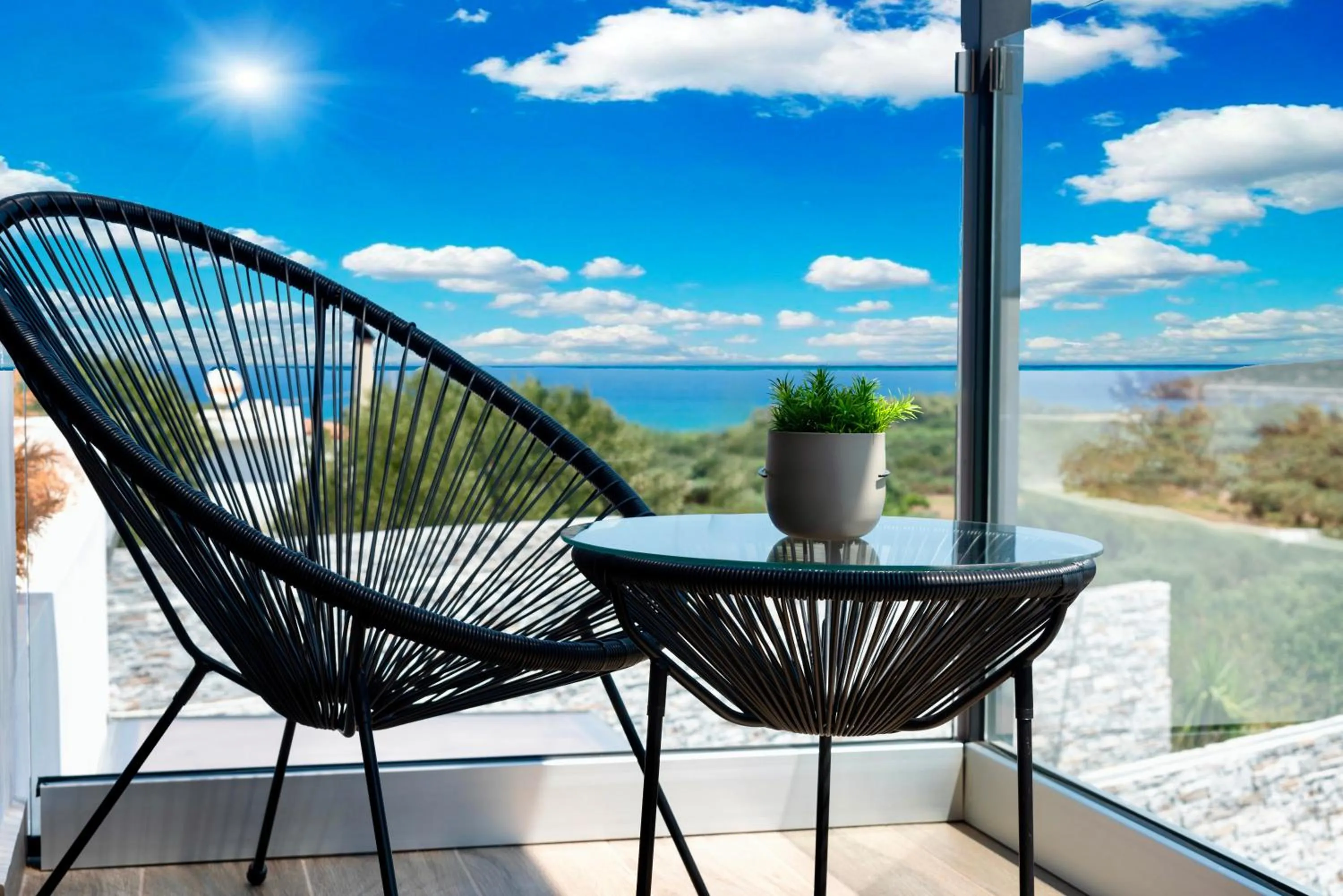 View (from property/room) in Aelia Suites