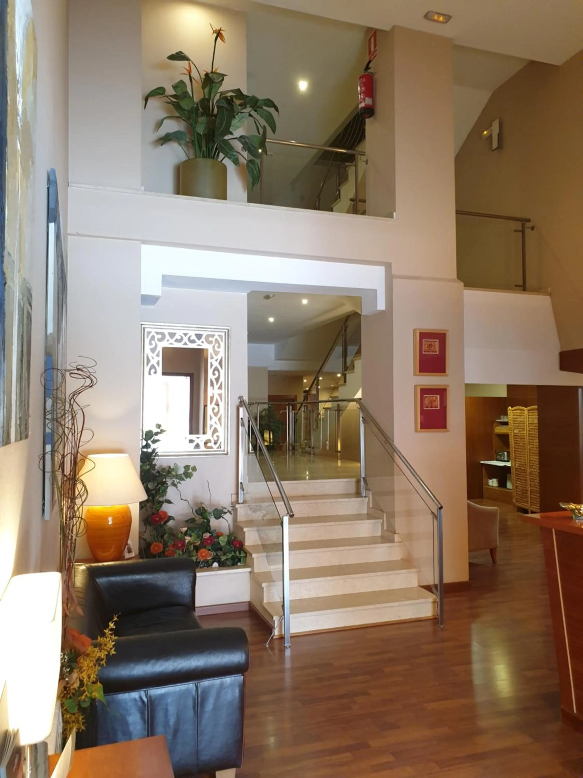 Lobby or reception in Hotel Suite Camarena