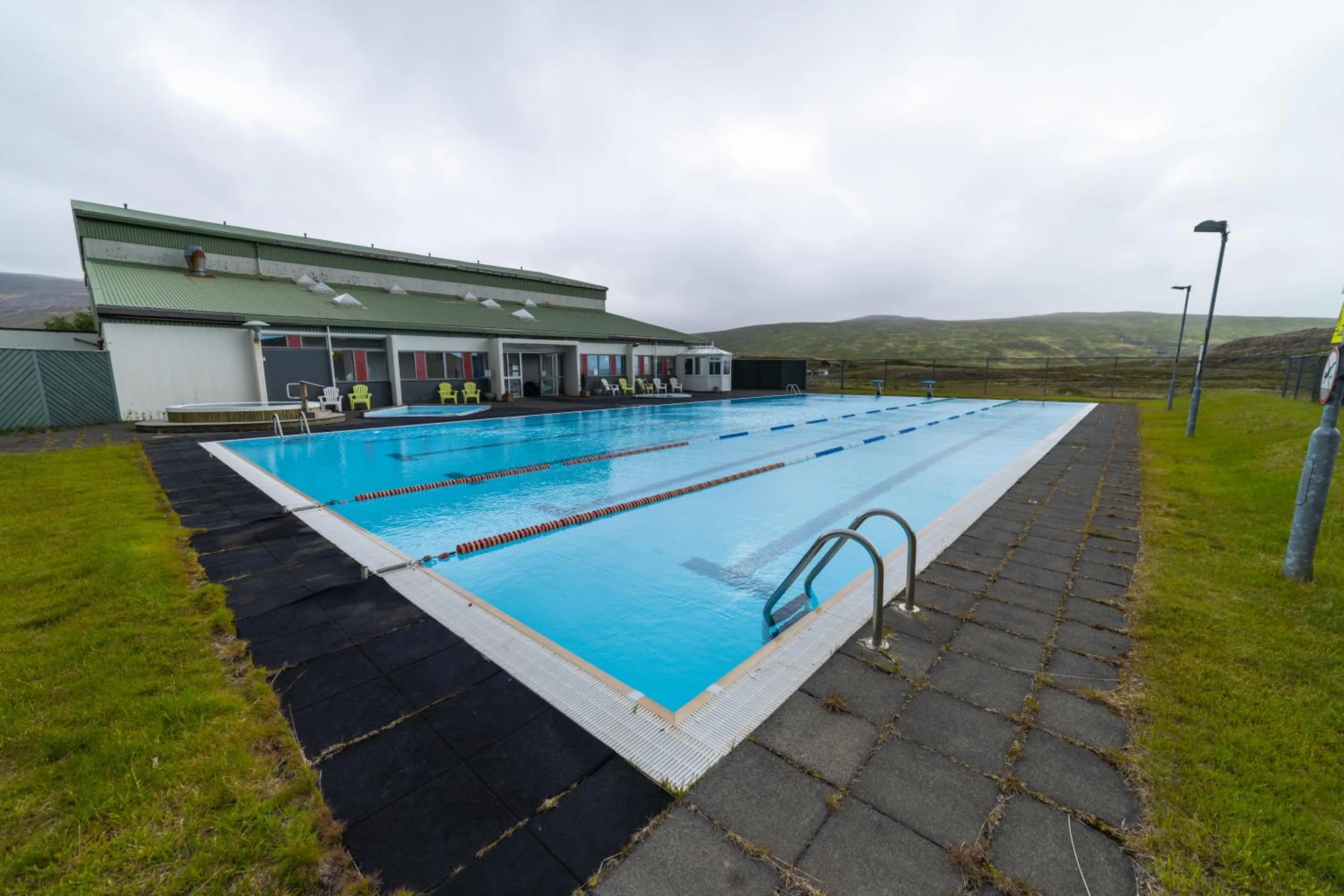 Swimming pool in Dalahótel