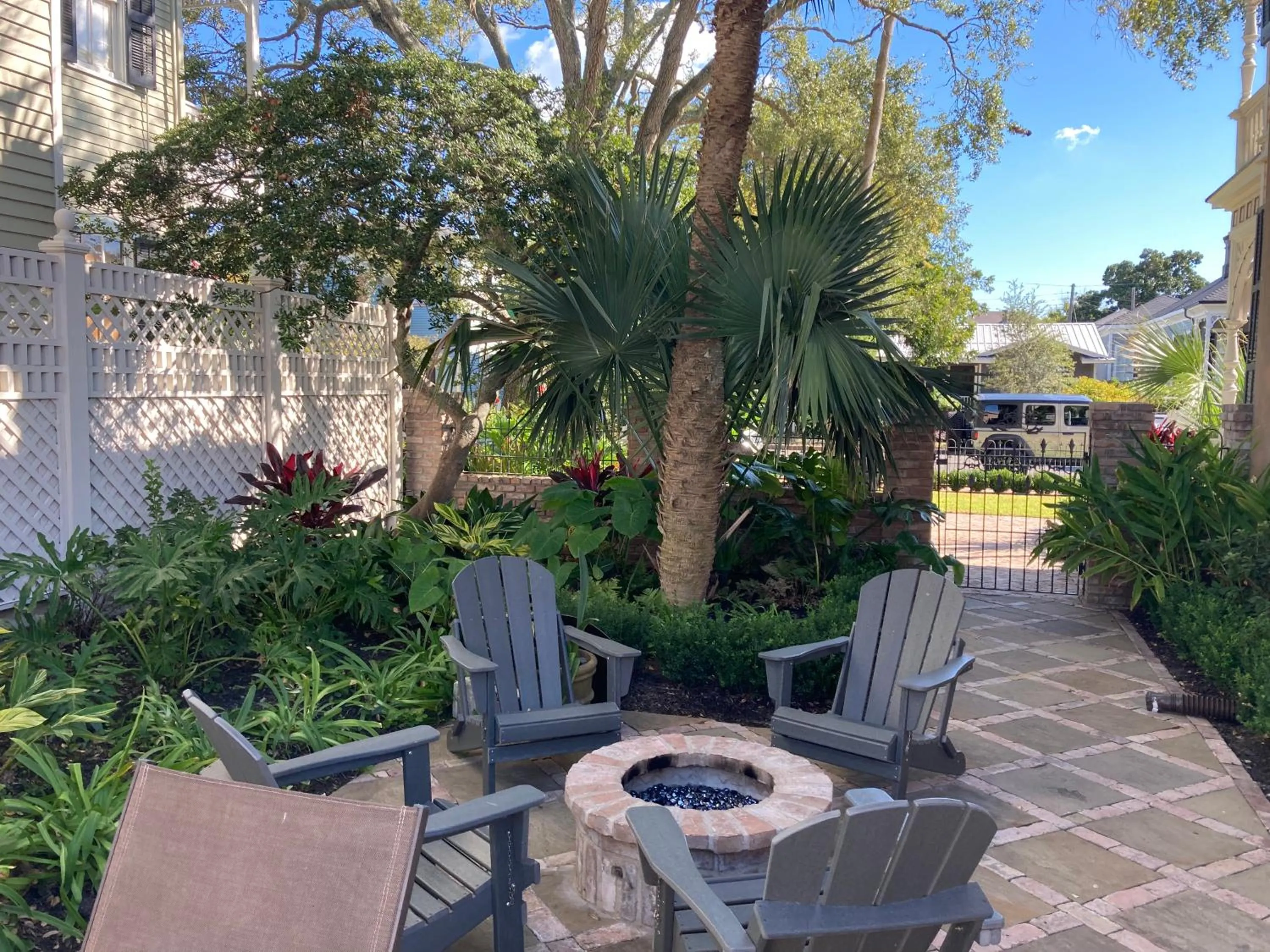 Patio in Coppersmith Inn Bed And Breakfast
