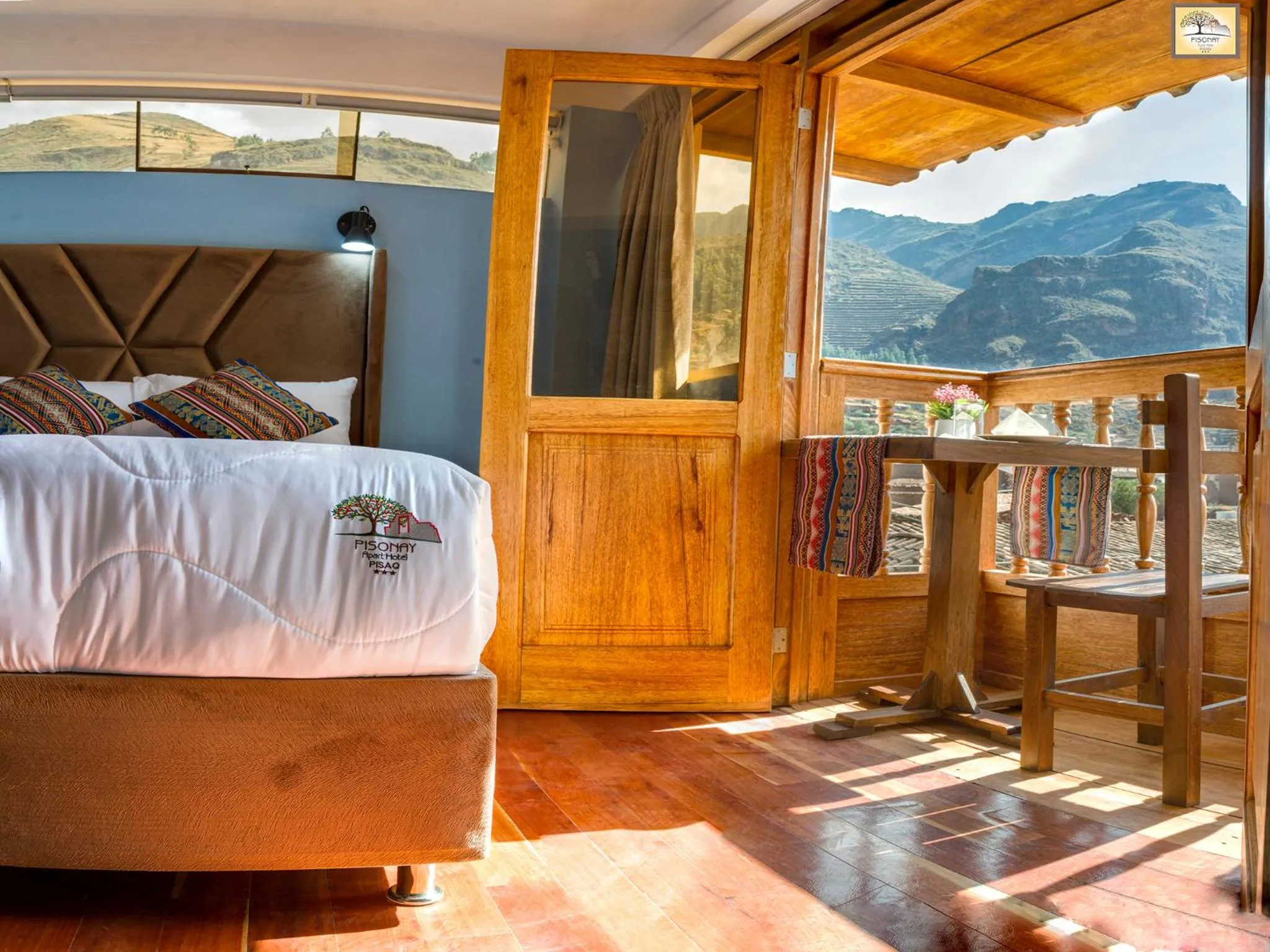 Bed in Pisonay Hotel