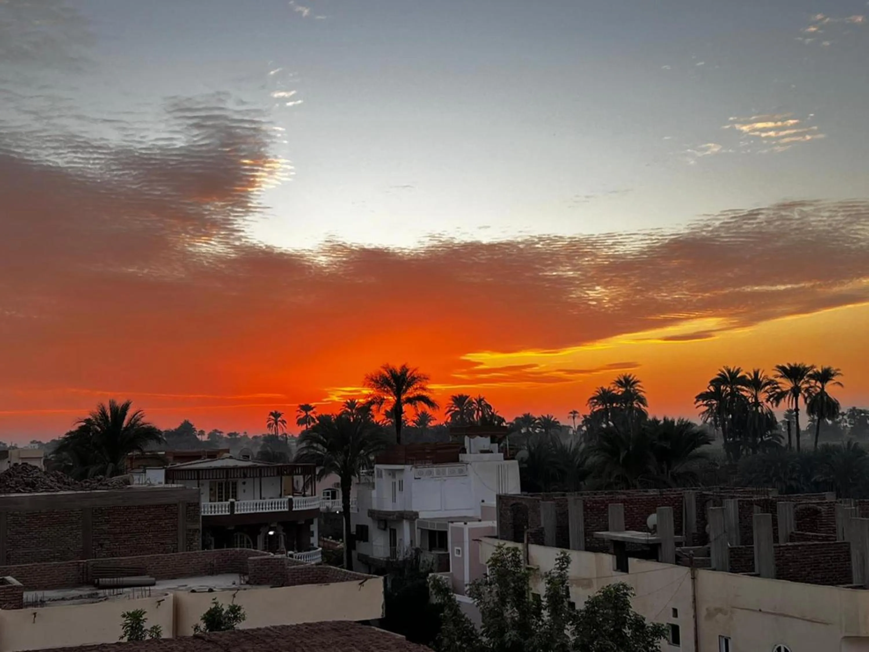 Sunset in Mikhaila Guest House