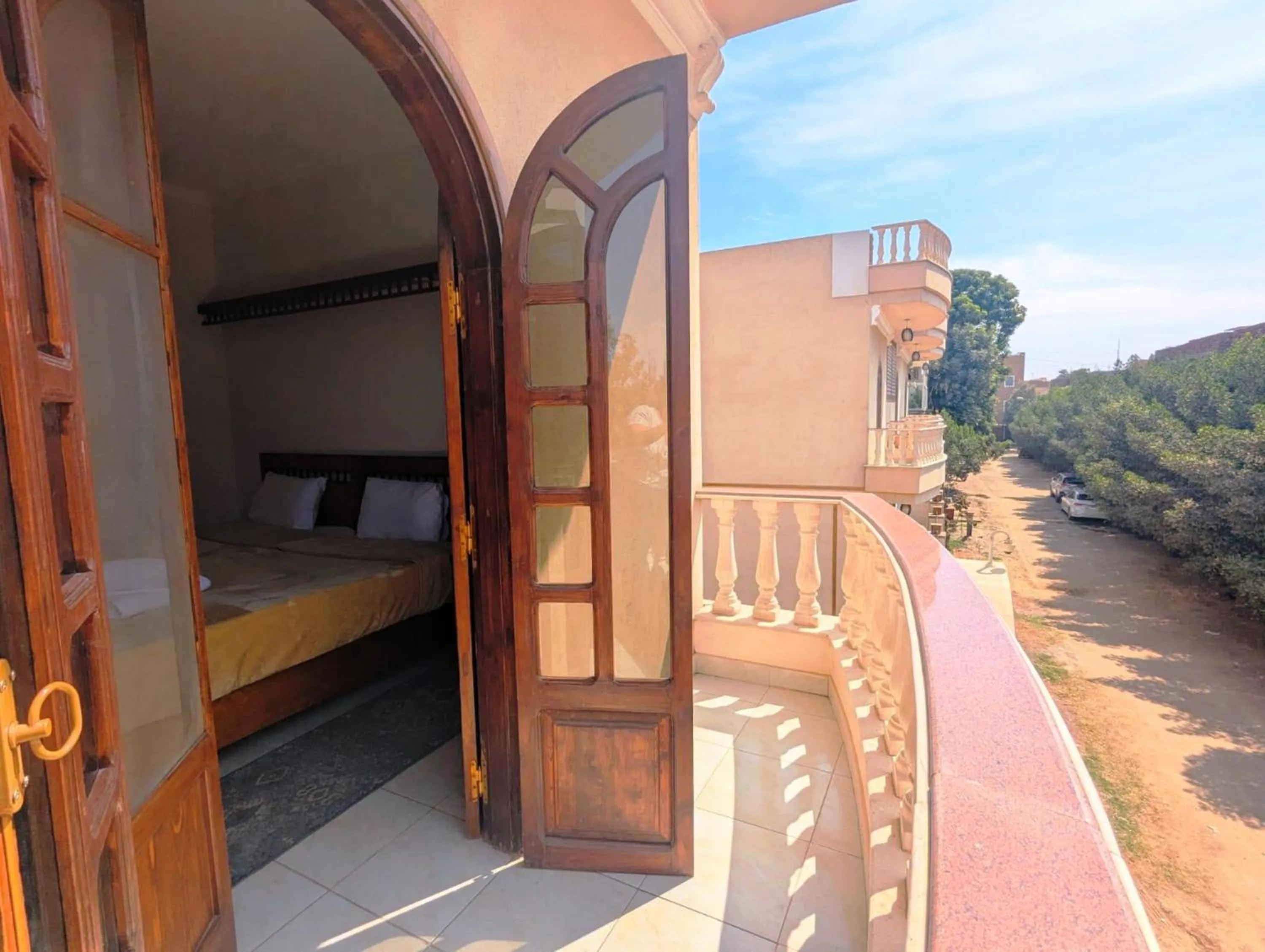 View (from property/room), Bed in Mikhaila Guest House