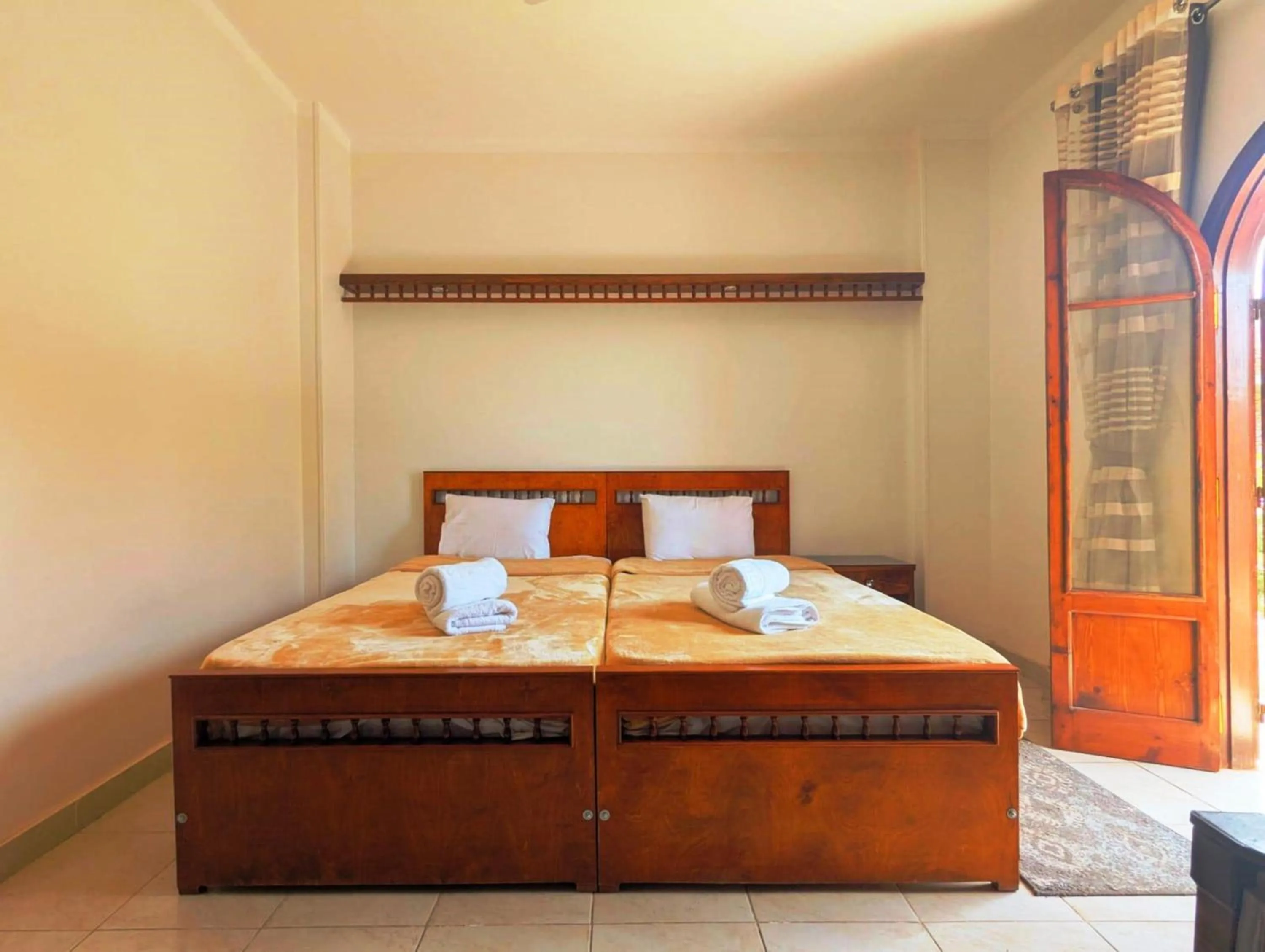 Bed in Mikhaila Guest House