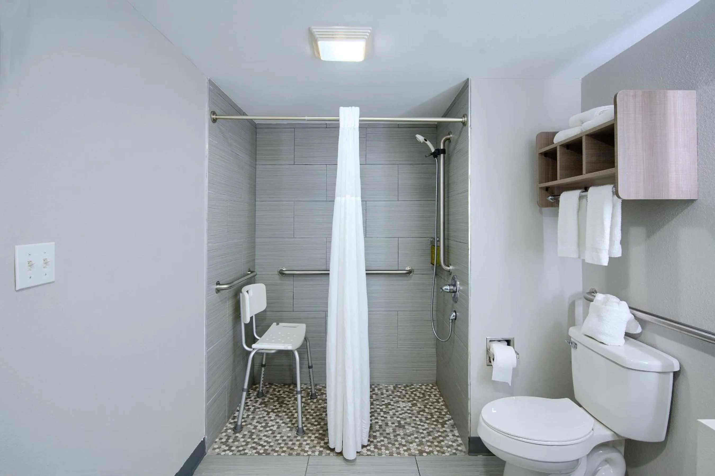 Shower in Hot Springs Village Inn