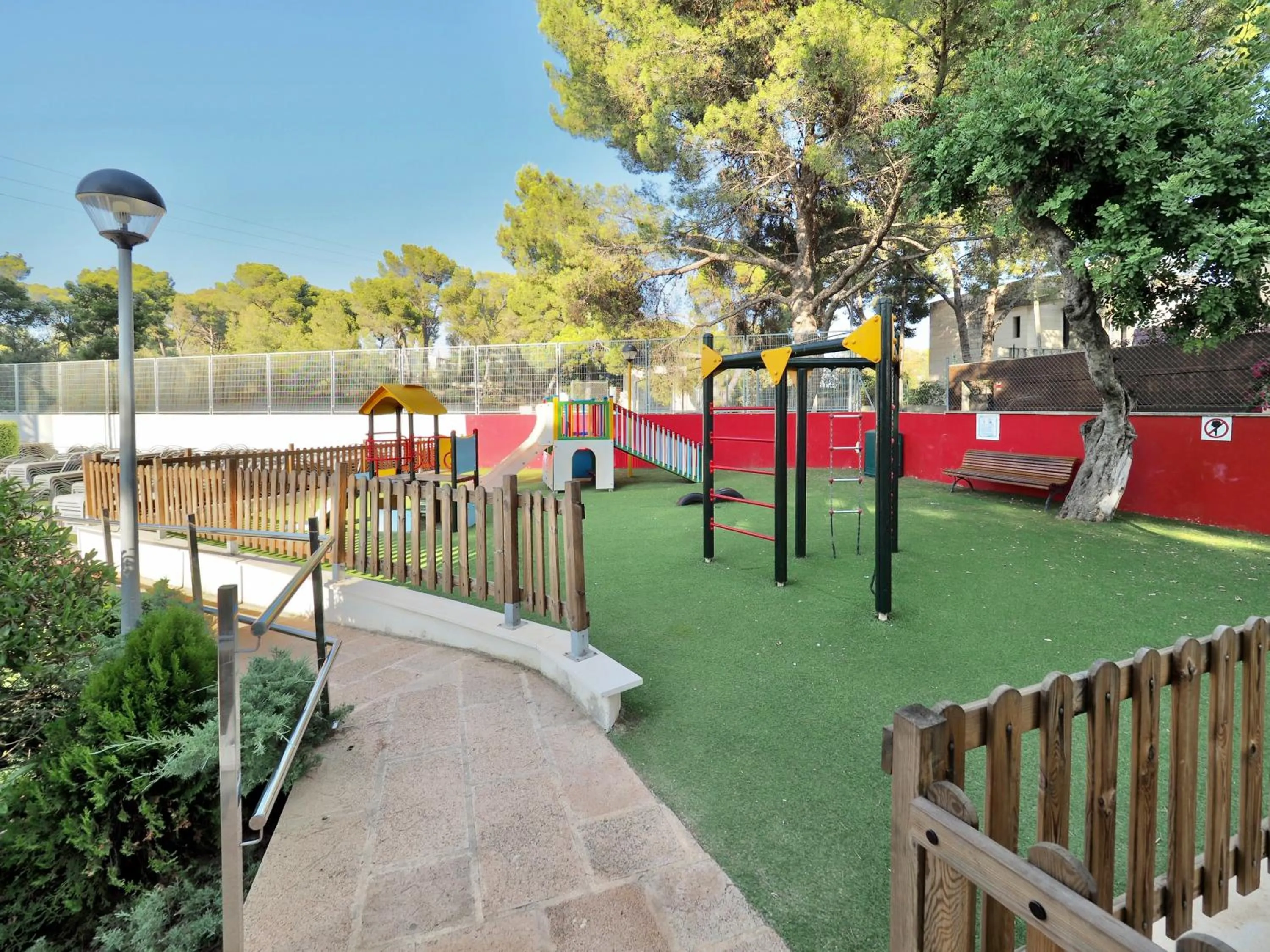 Children play ground in BQ Belvedere Hotel