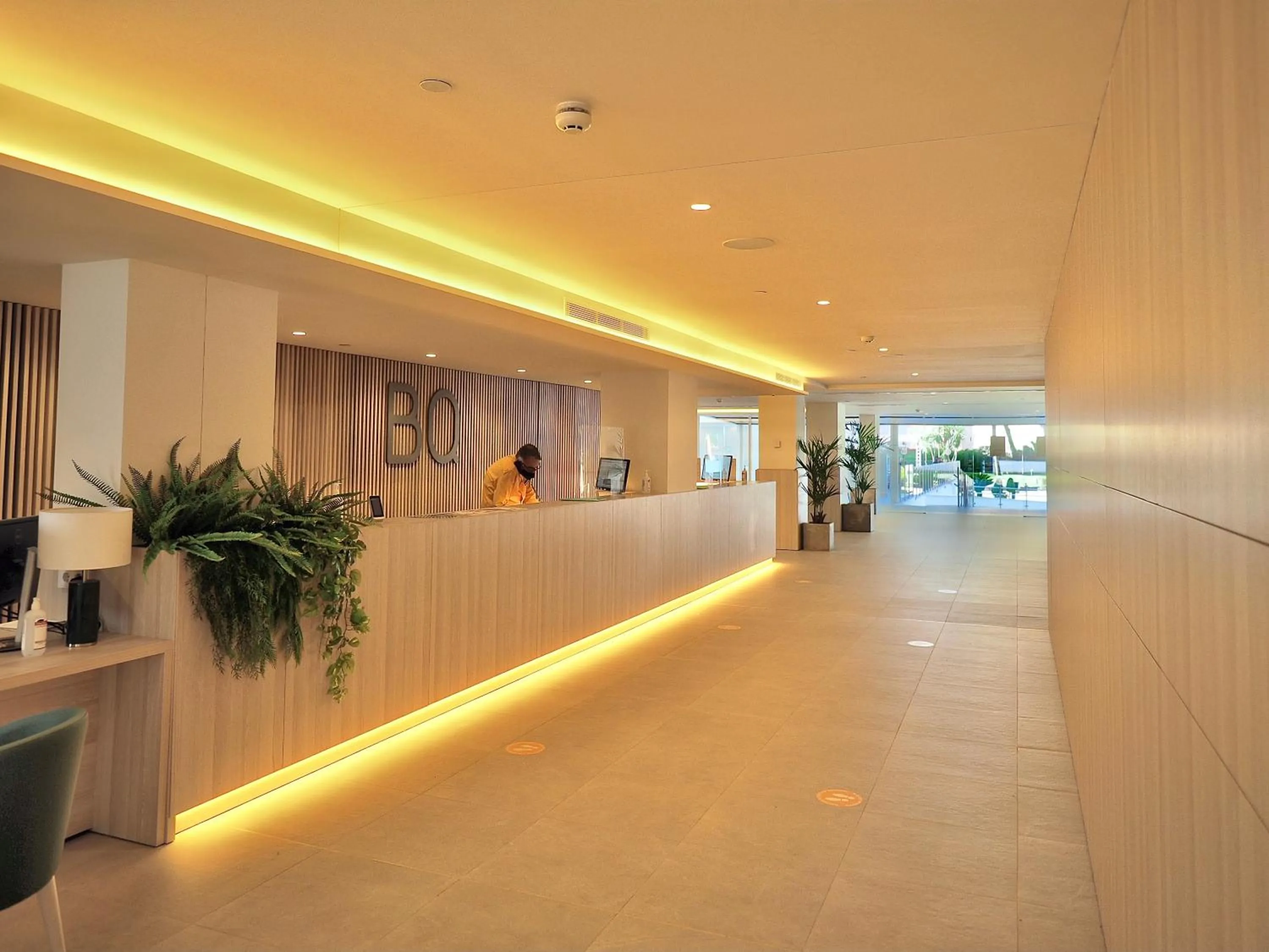 Lobby or reception in BQ Belvedere Hotel