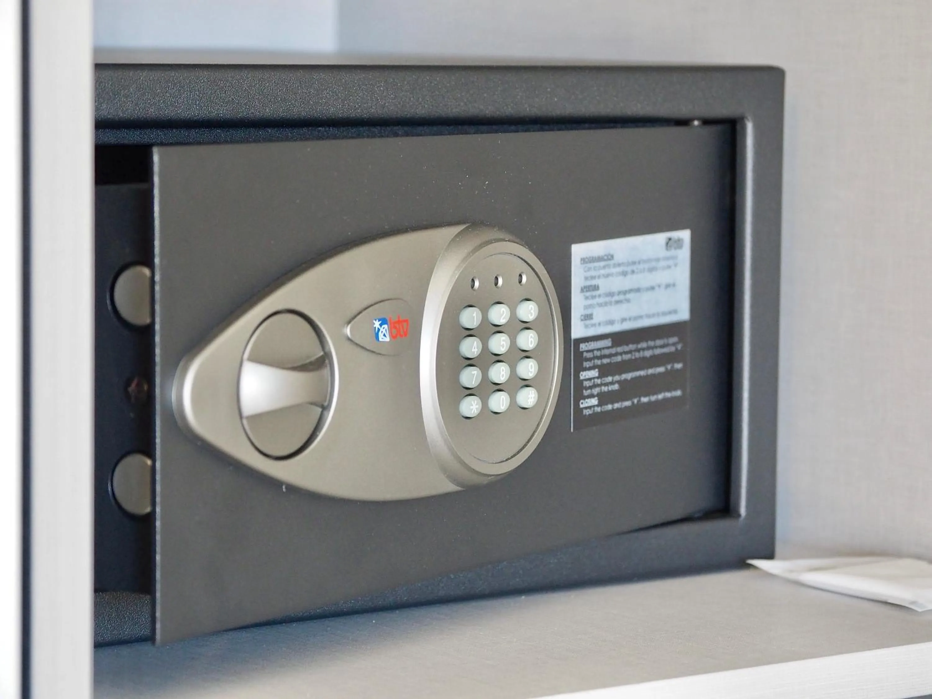 safe in BQ Belvedere Hotel