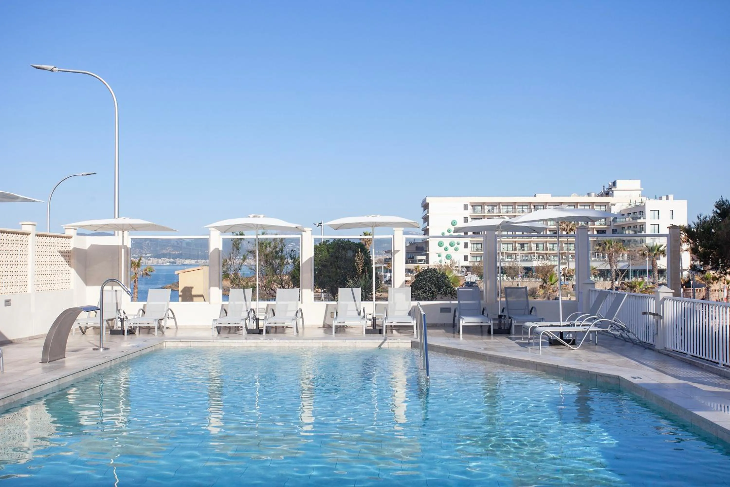 Swimming pool in BQ Apolo Hotel