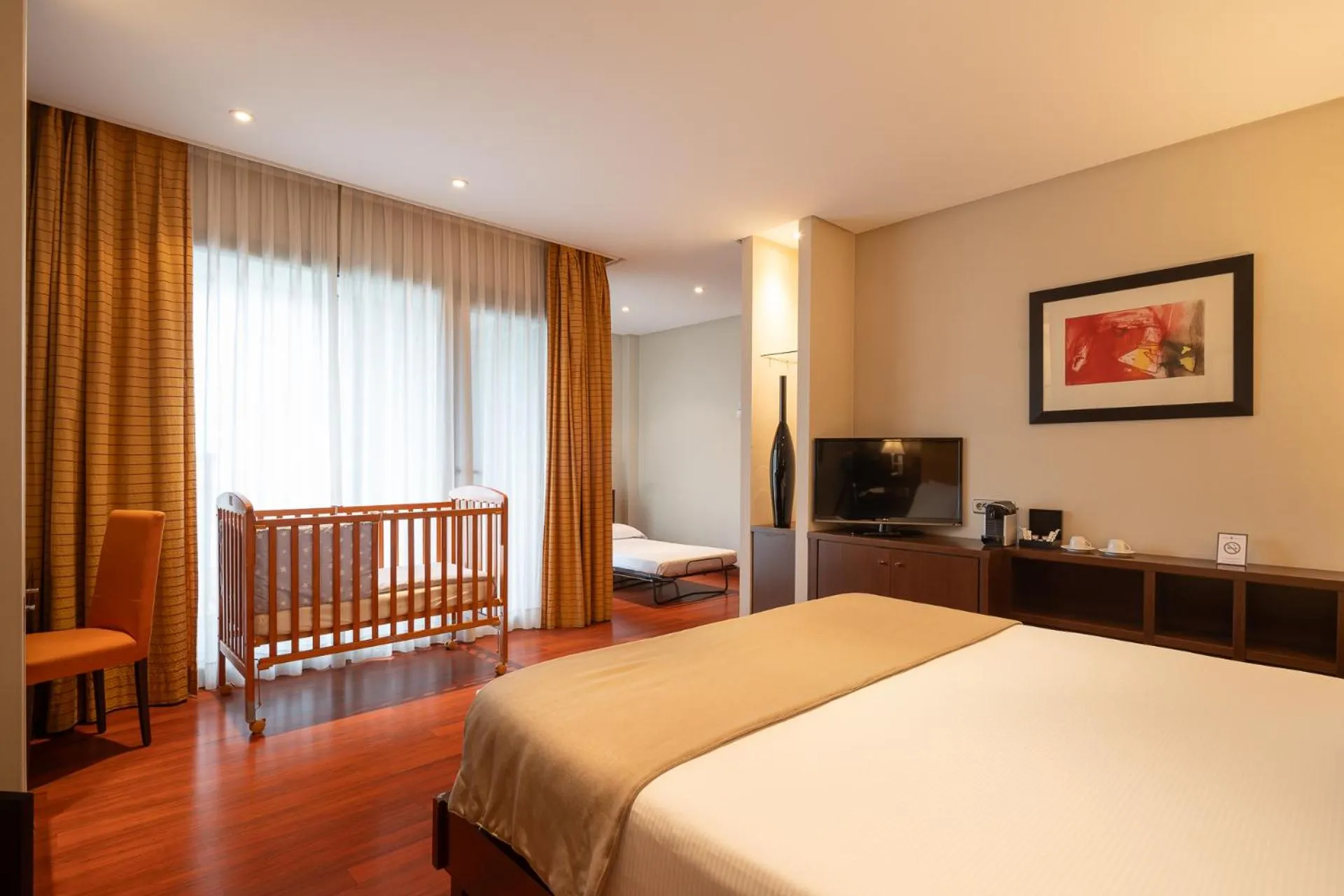 Bed in Hotel Attica21 Las Rozas