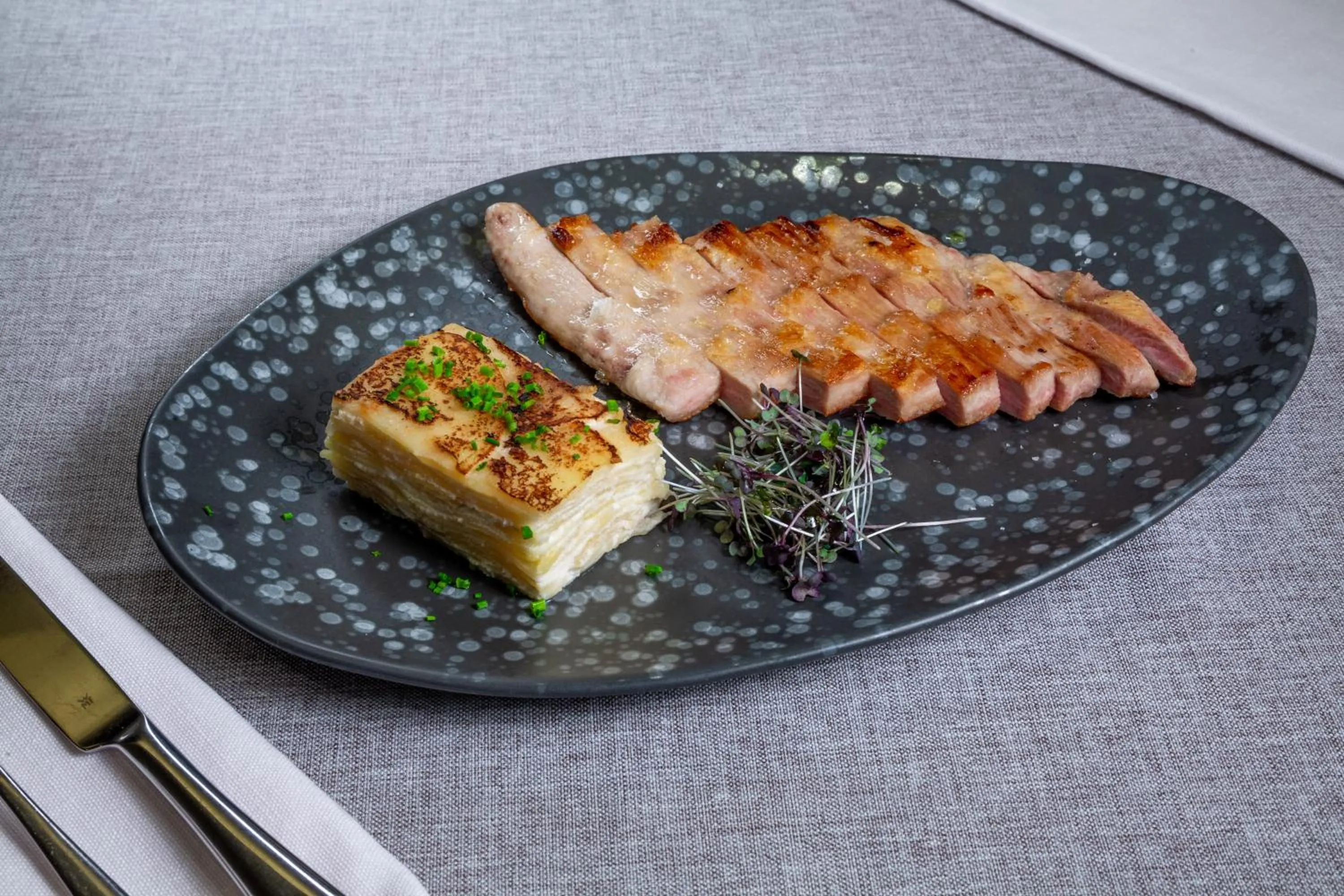 Food close-up in Hotel Attica21 Las Rozas