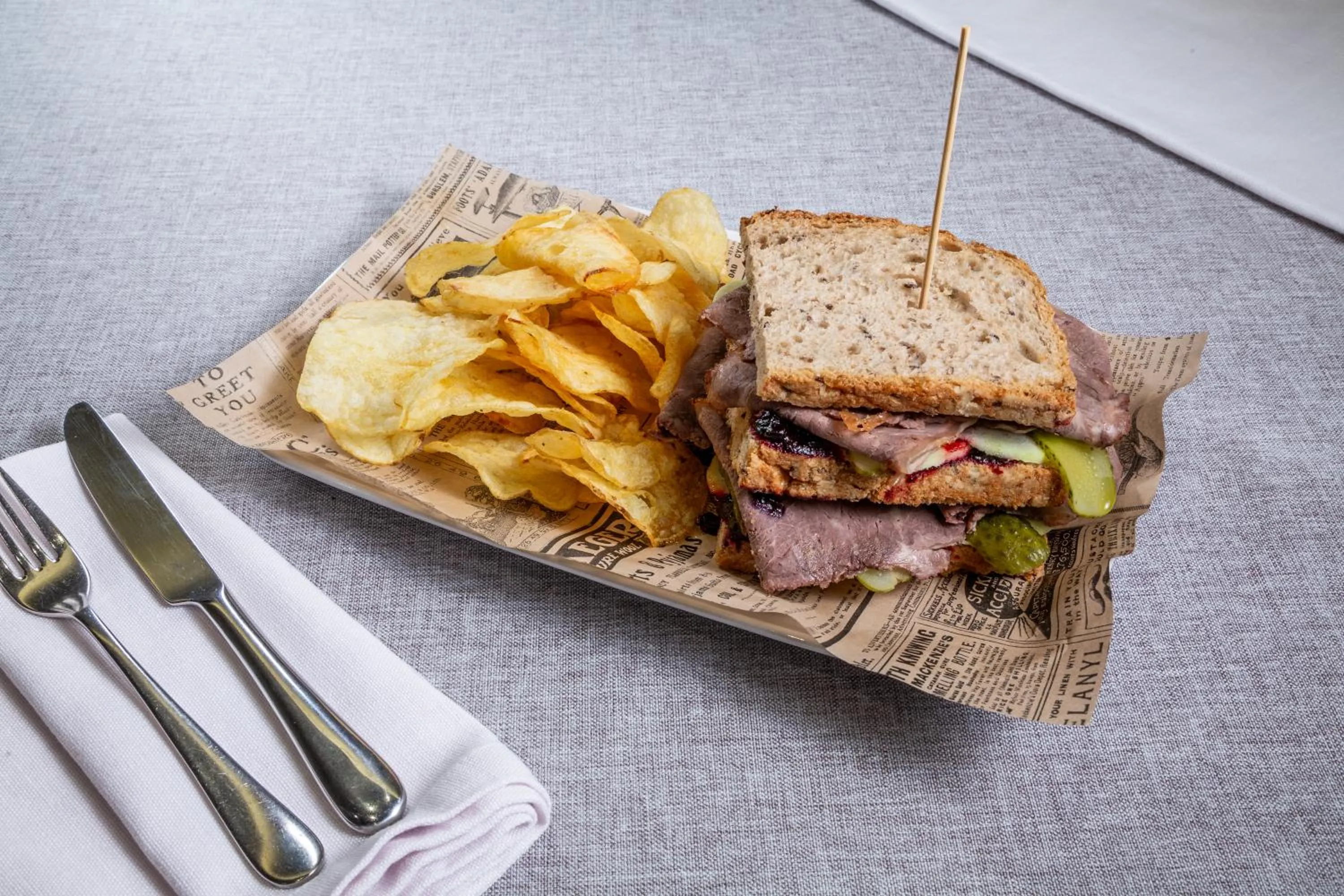 Food close-up in Hotel Attica21 Las Rozas