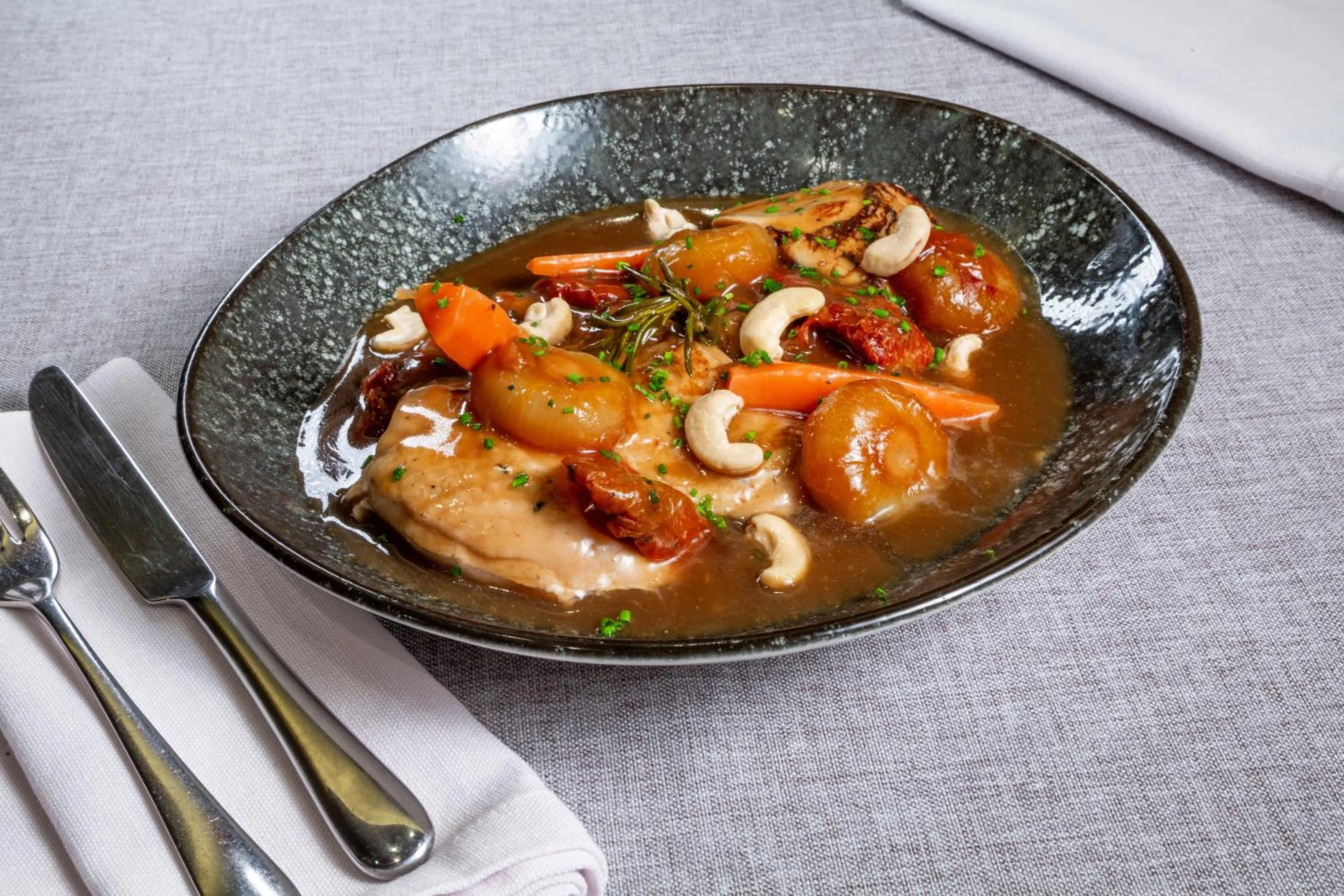 Food close-up in Hotel Attica21 Las Rozas