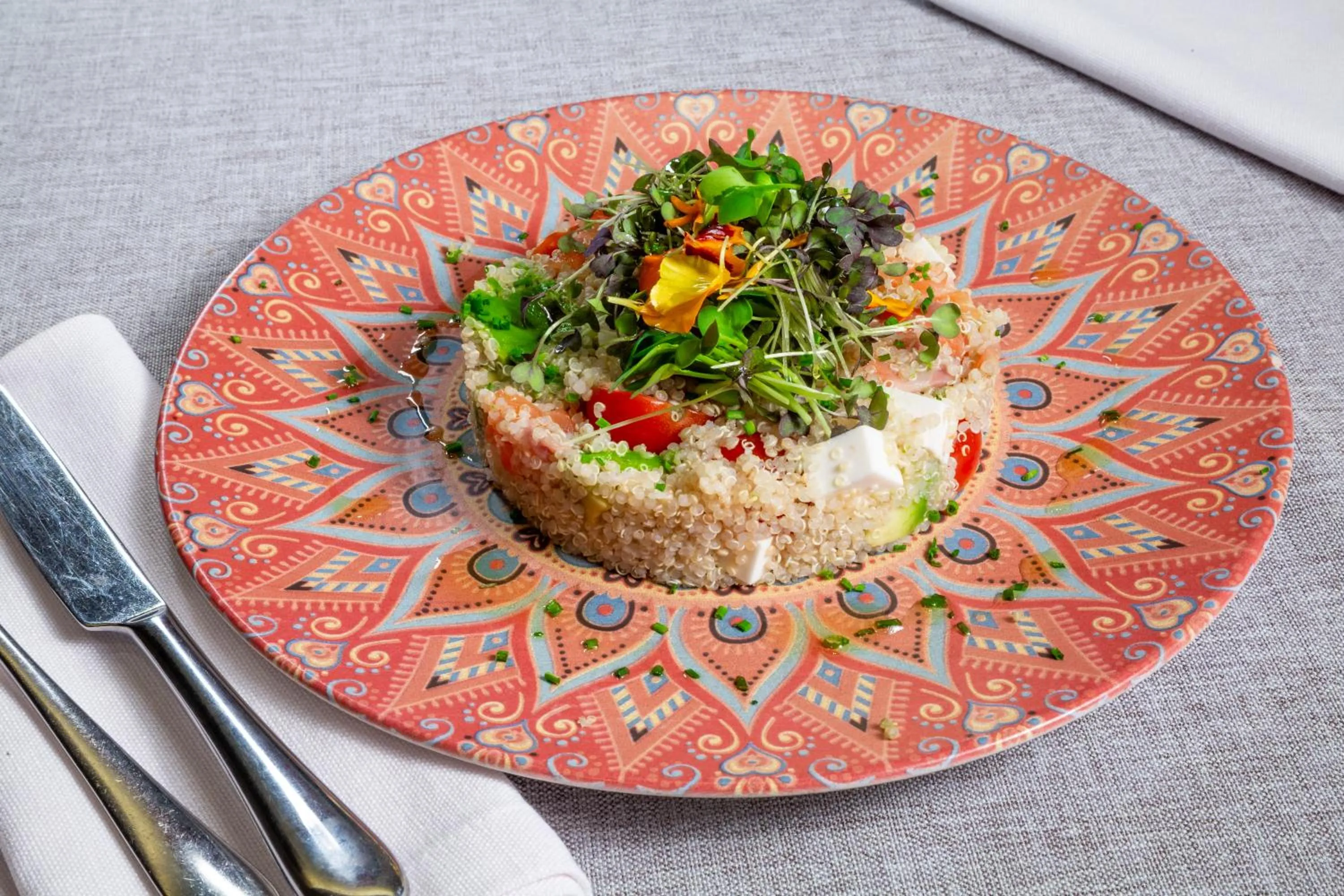 Food close-up in Hotel Attica21 Las Rozas