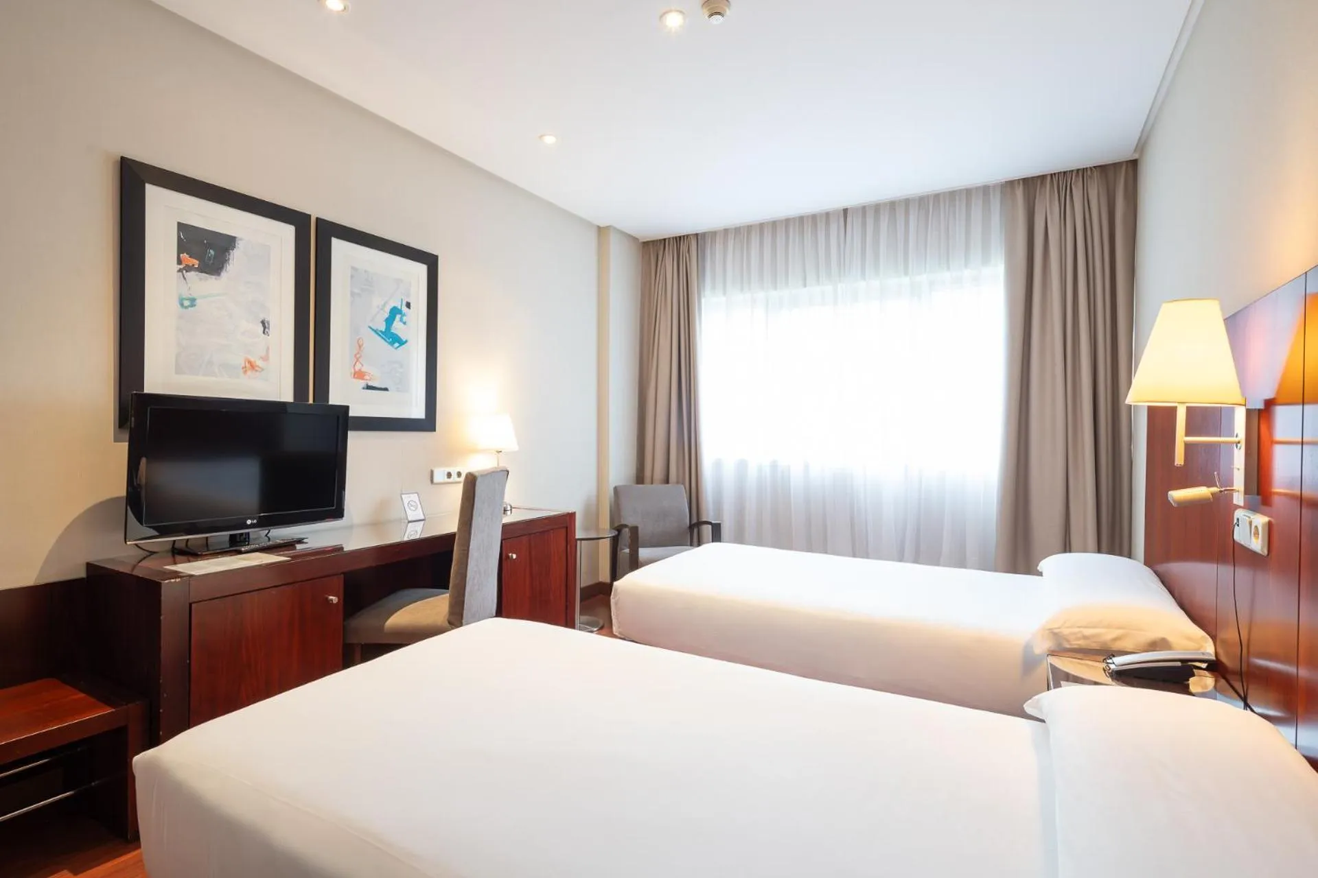 Bed in Hotel Attica21 Las Rozas