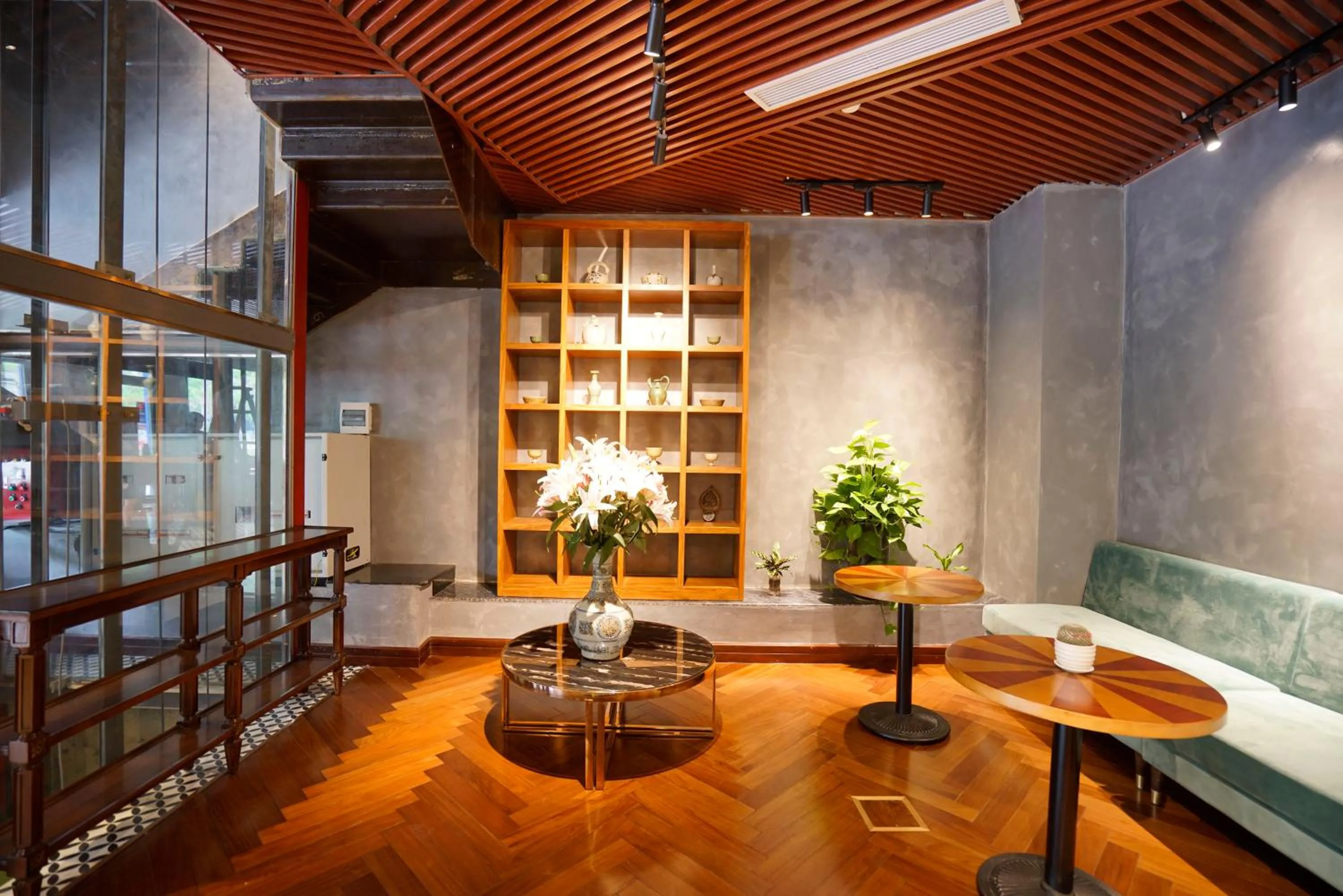 Living room in 1925 Ha Long Hotel