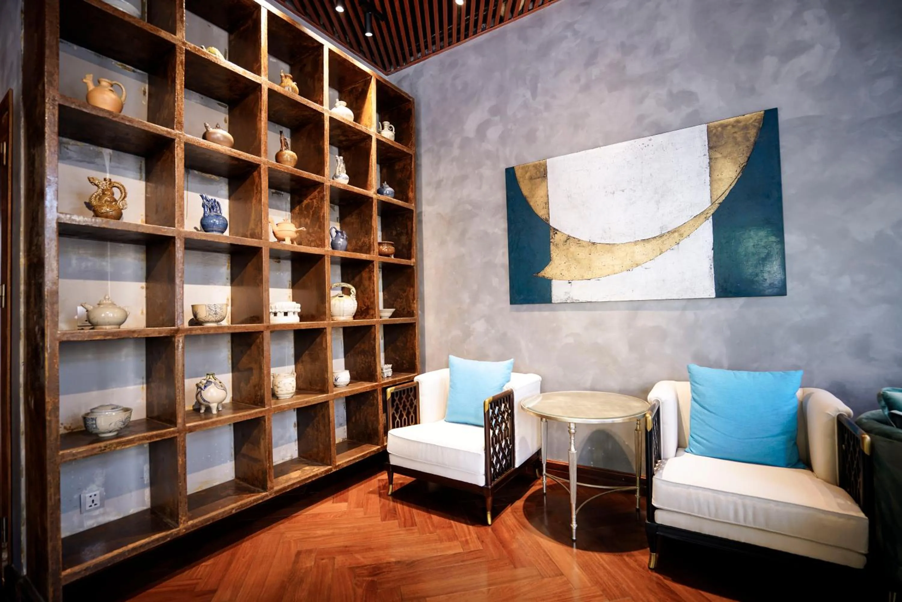 Living room in 1925 Ha Long Hotel