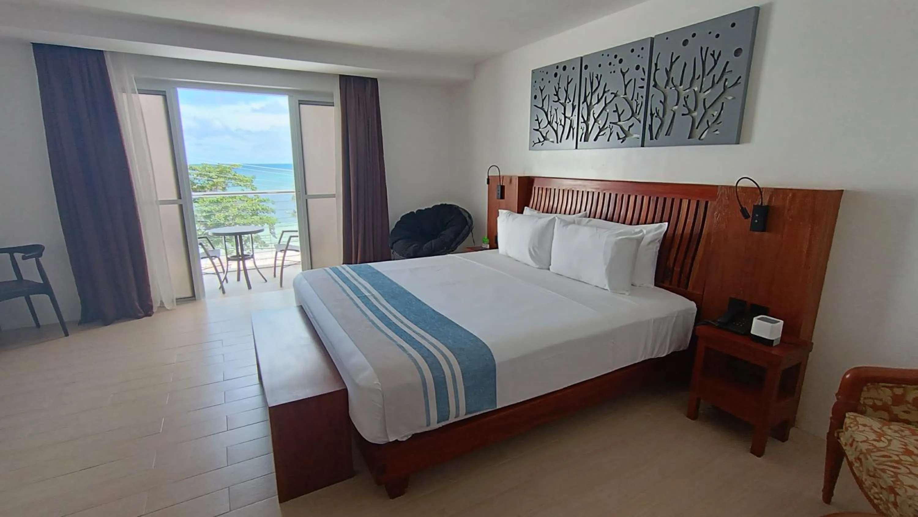 Bed in Aira Boracay Hotel