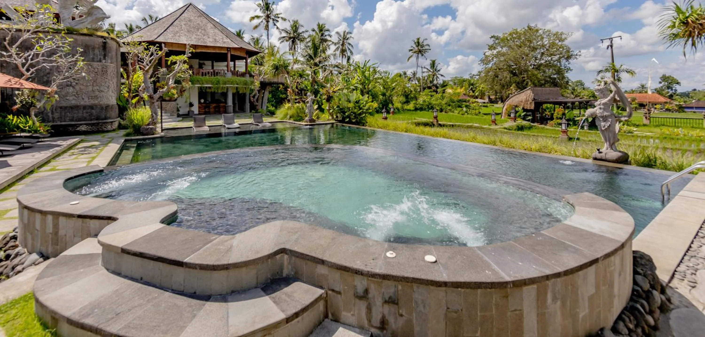 Swimming pool in Anumana Village Ubud