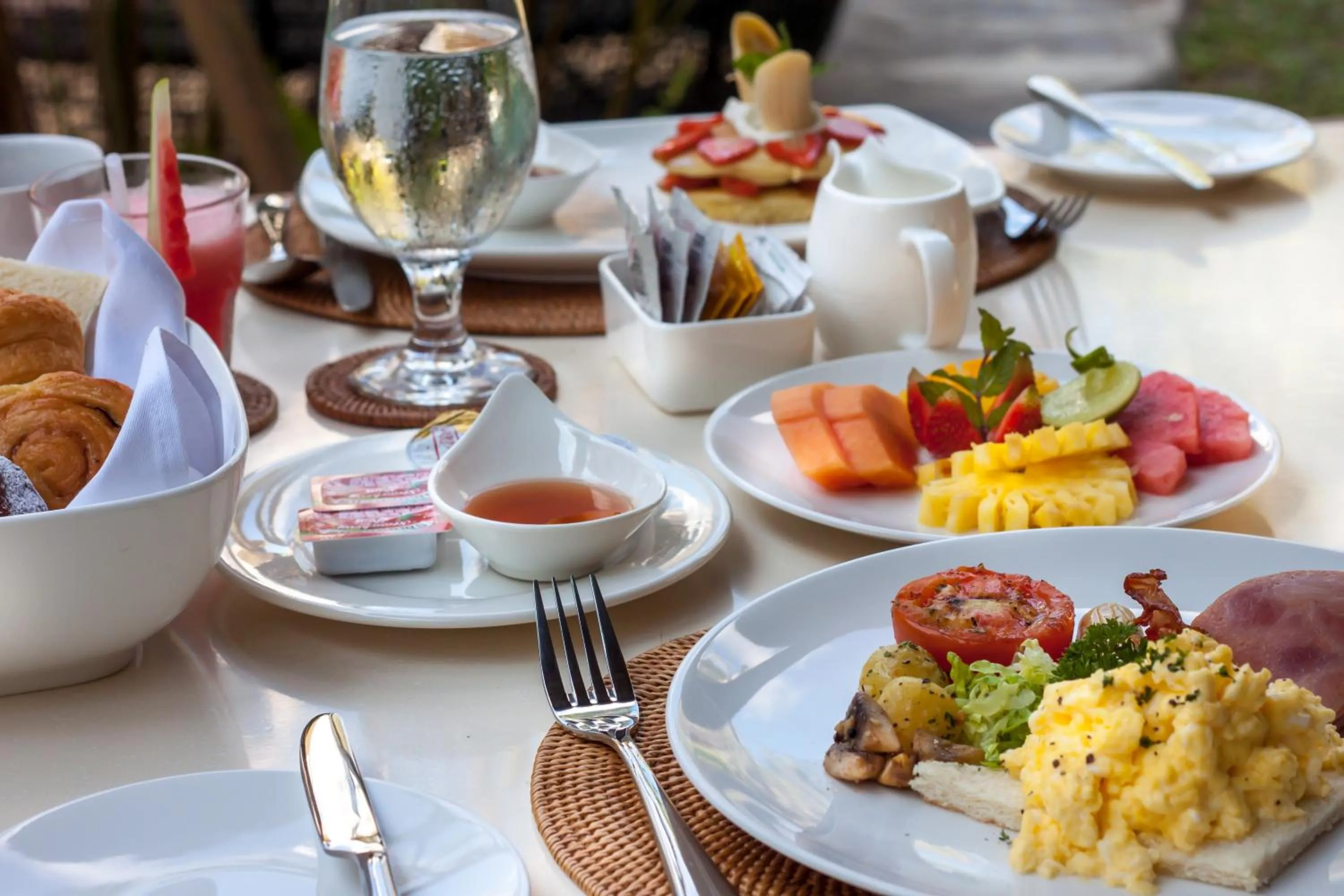 Breakfast in Anumana Village Ubud